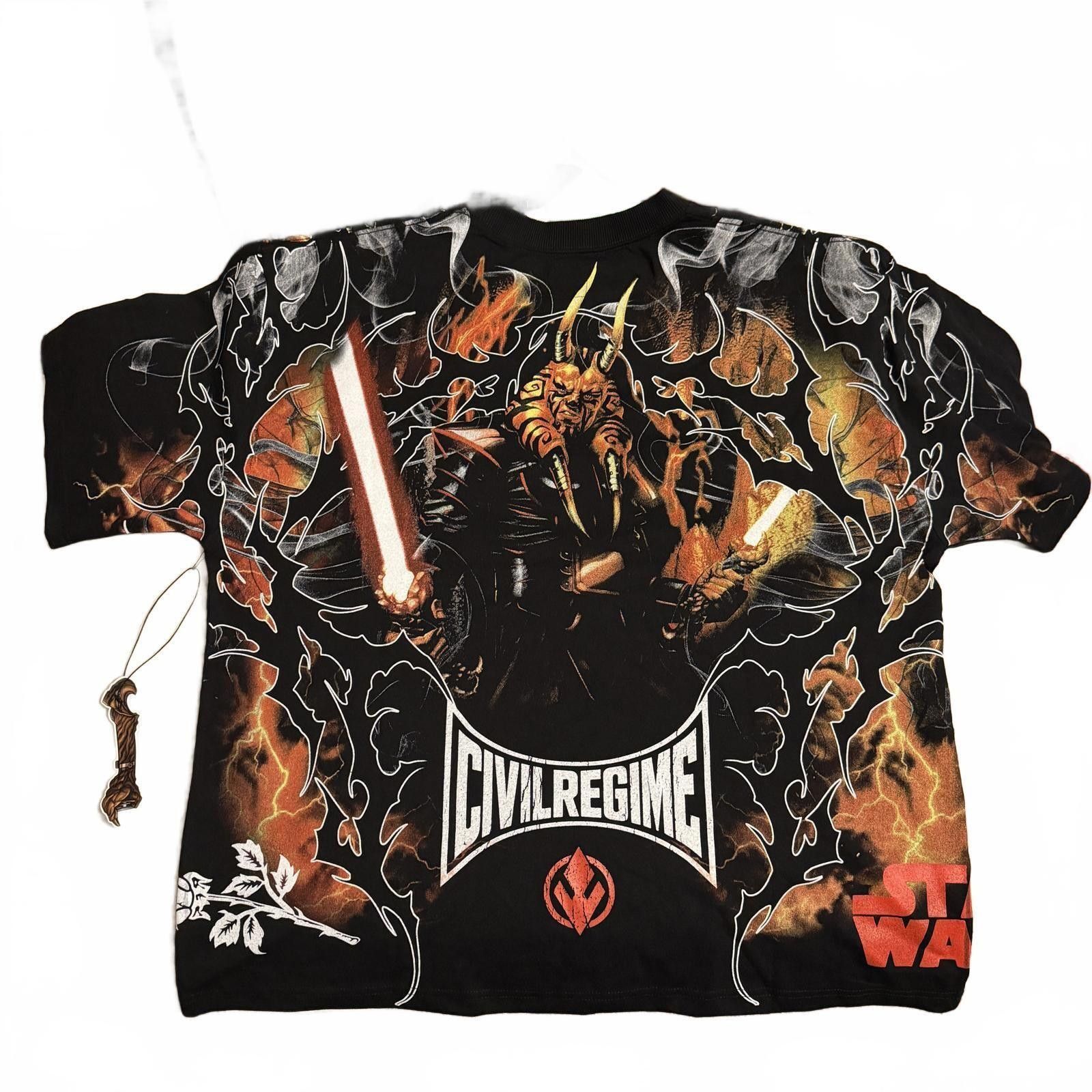 Civil Regime CIVIL REGIME Star Wars Darth Wyyrlok T Shirt Size XL RARE Size US XL / EU 56 / 4 - 1 Thumbnail