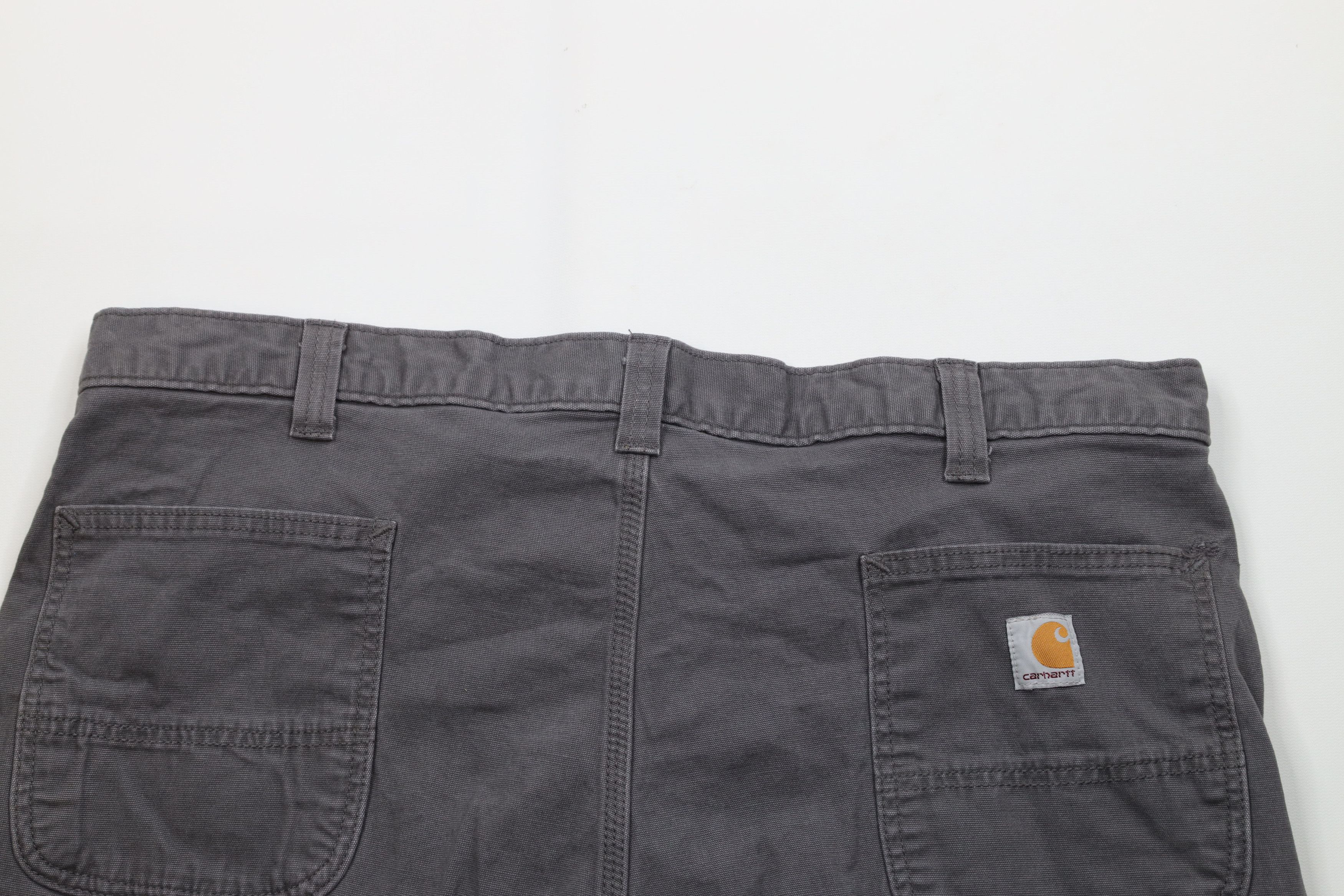 Carhartt Vintage Y2K Carhartt Relaxed Fit Stretch Canvas Shorts Gray Size US 42 / EU 58 - 8 Thumbnail