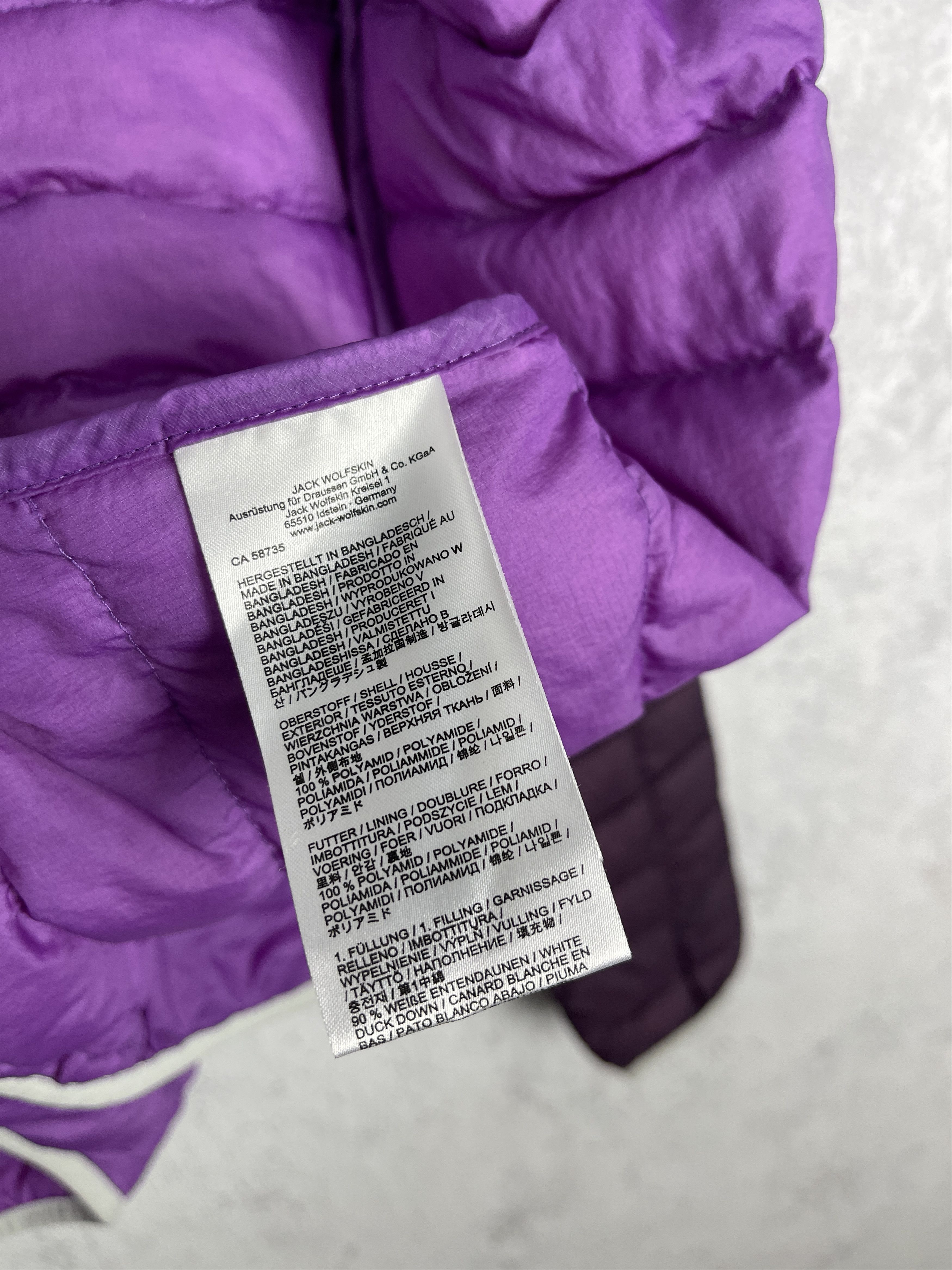 Jack Wolfskin Jack Wolfskin Down 700 Hooded Jacket Size S / US 4 / IT 40 - 8 Thumbnail