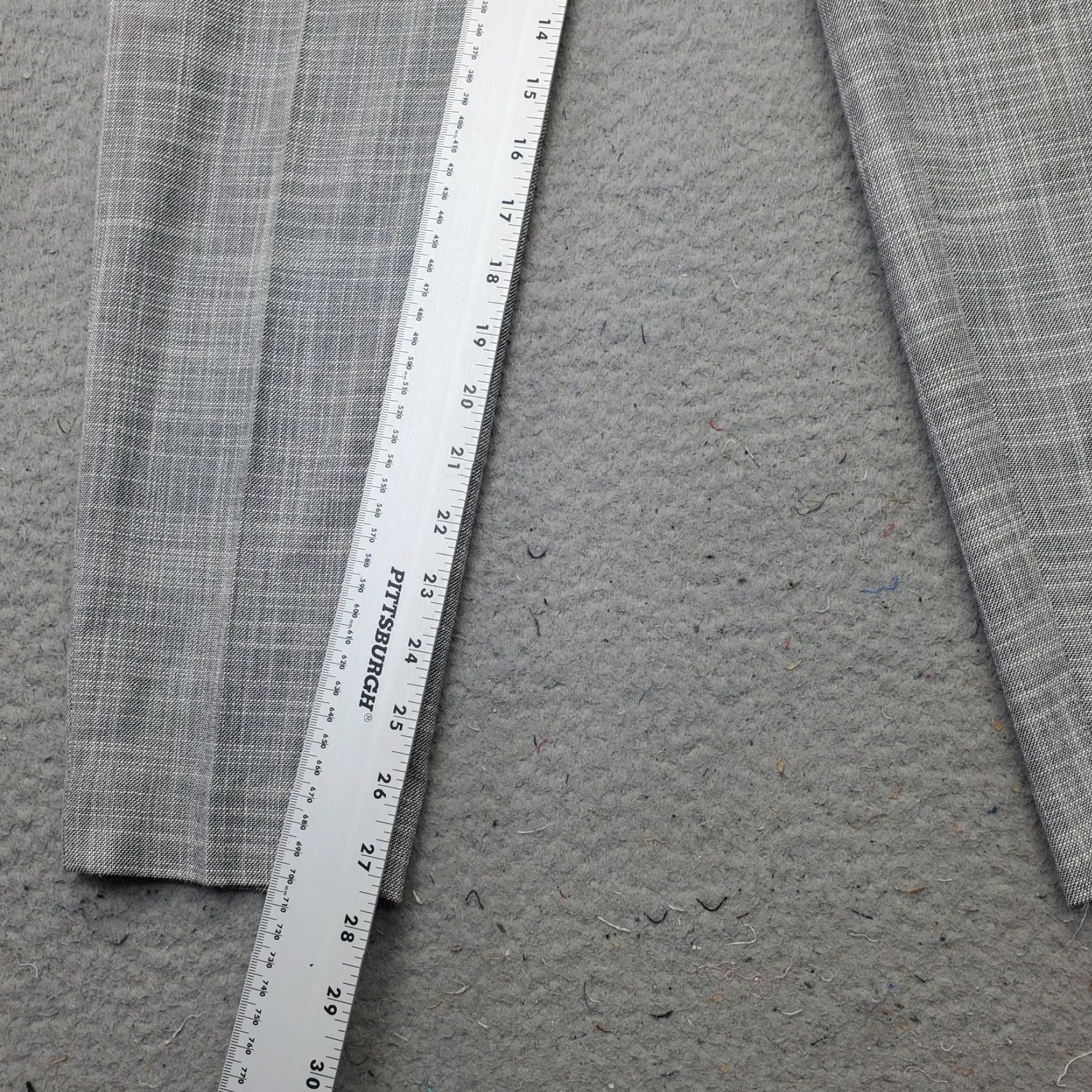 Calvin Klein Calvin Klein Pants Womens 8 Multi Stretch Regular Fit Straight Leg Low Waist Size 30" / US 8 / IT 44 - 4 Thumbnail