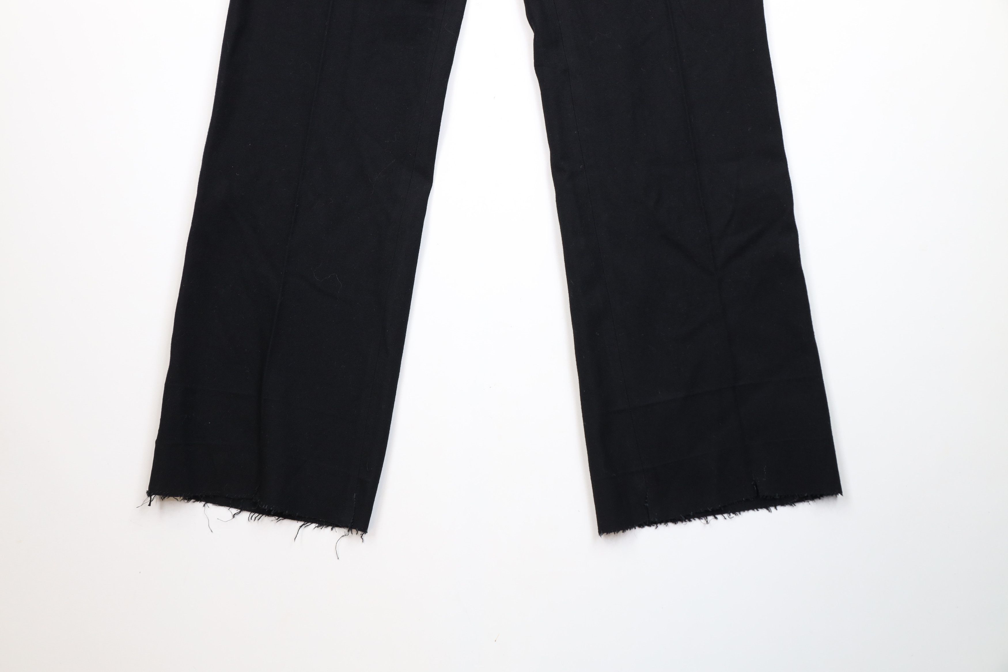 Vintage Vintage 20s Rockabilly Satin Striped Wool Bell Bottoms Pants Size US 30 / EU 46 - 4 Thumbnail