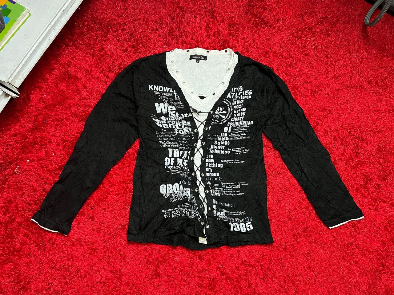 If Six Was Nine × Japanese Brand Beaumont Carr Long Sleeve Tee Size US M / EU 48-50 / 2 - 1 Thumbnail