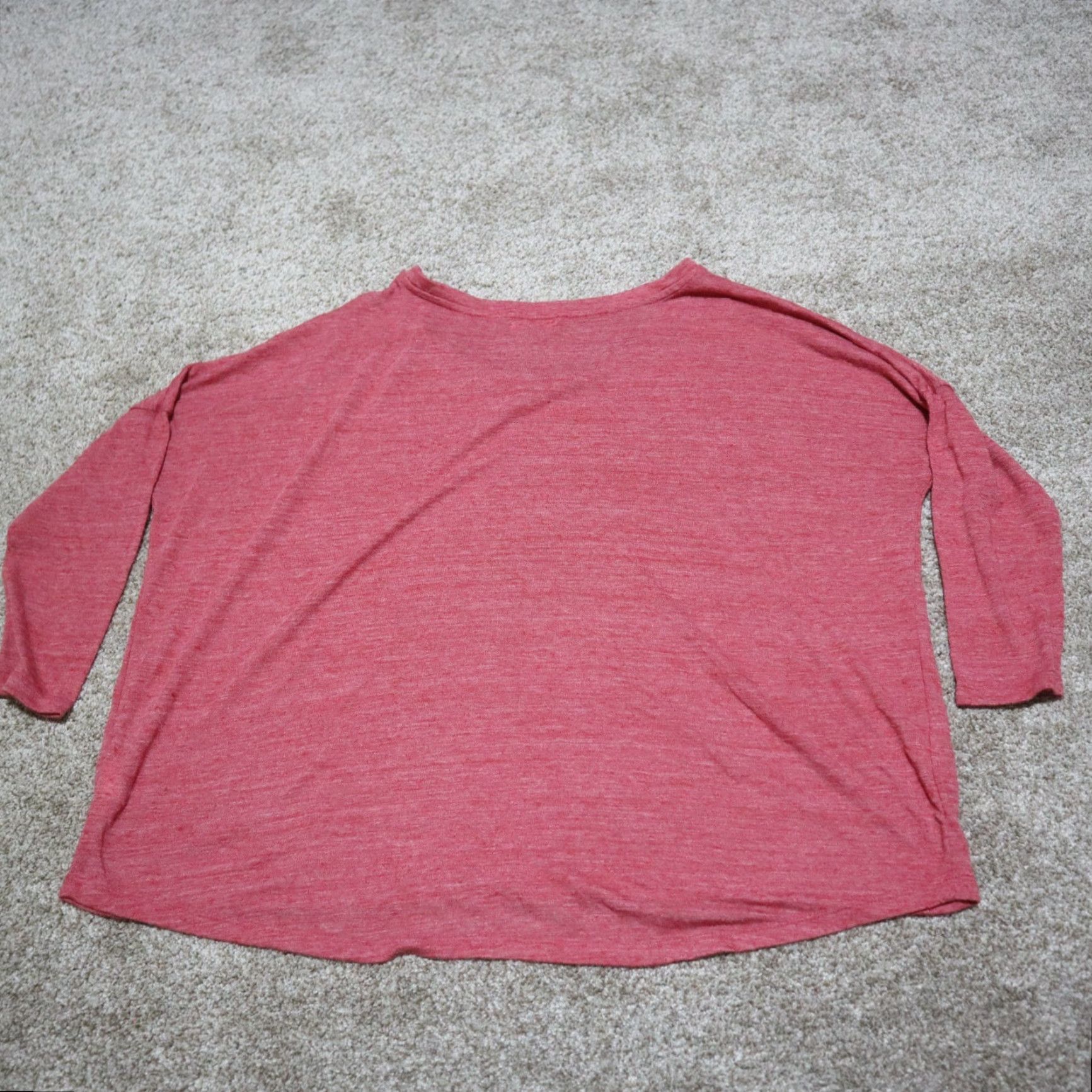 Old Navy Old Navy T-Shirt Shirt Women’s Size S Red Oversized Cotton Tee Size S / US 4 / IT 40 - 7 Thumbnail