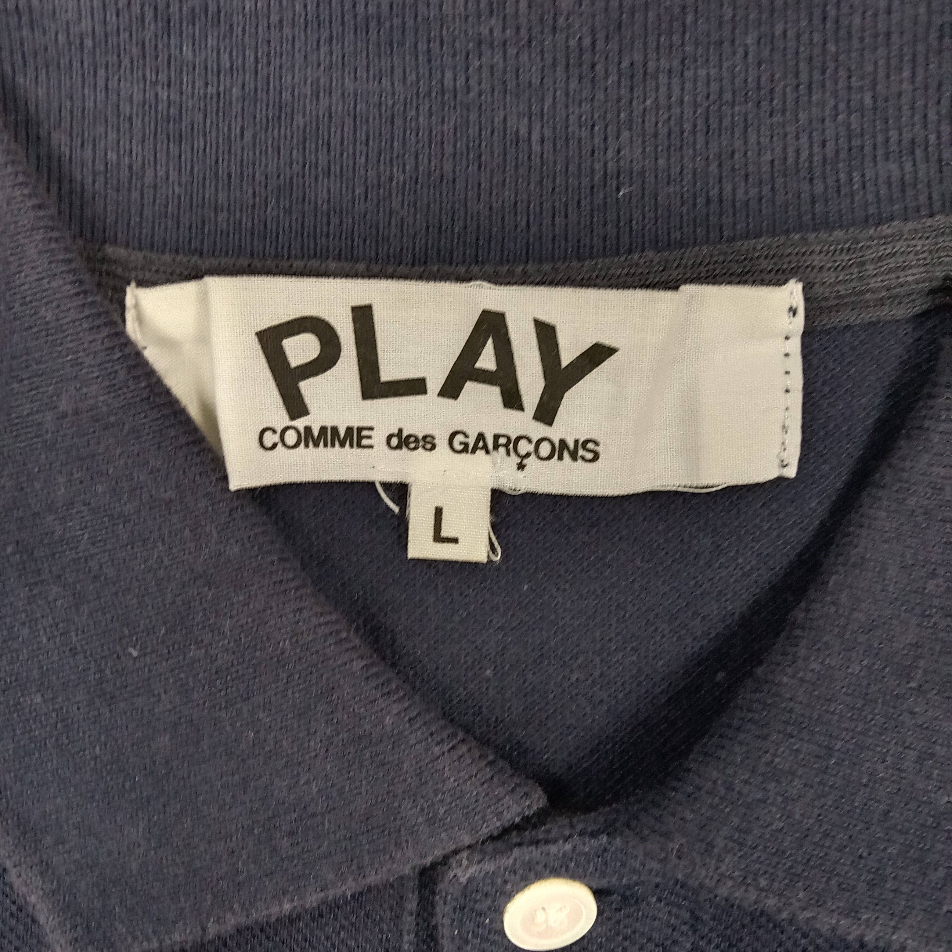 Comme des Garcons PLAY × Japanese Brand × Vintage Play Comme des Garcons Play Designer Polos Size US M / EU 48-50 / 2 - 3 Thumbnail