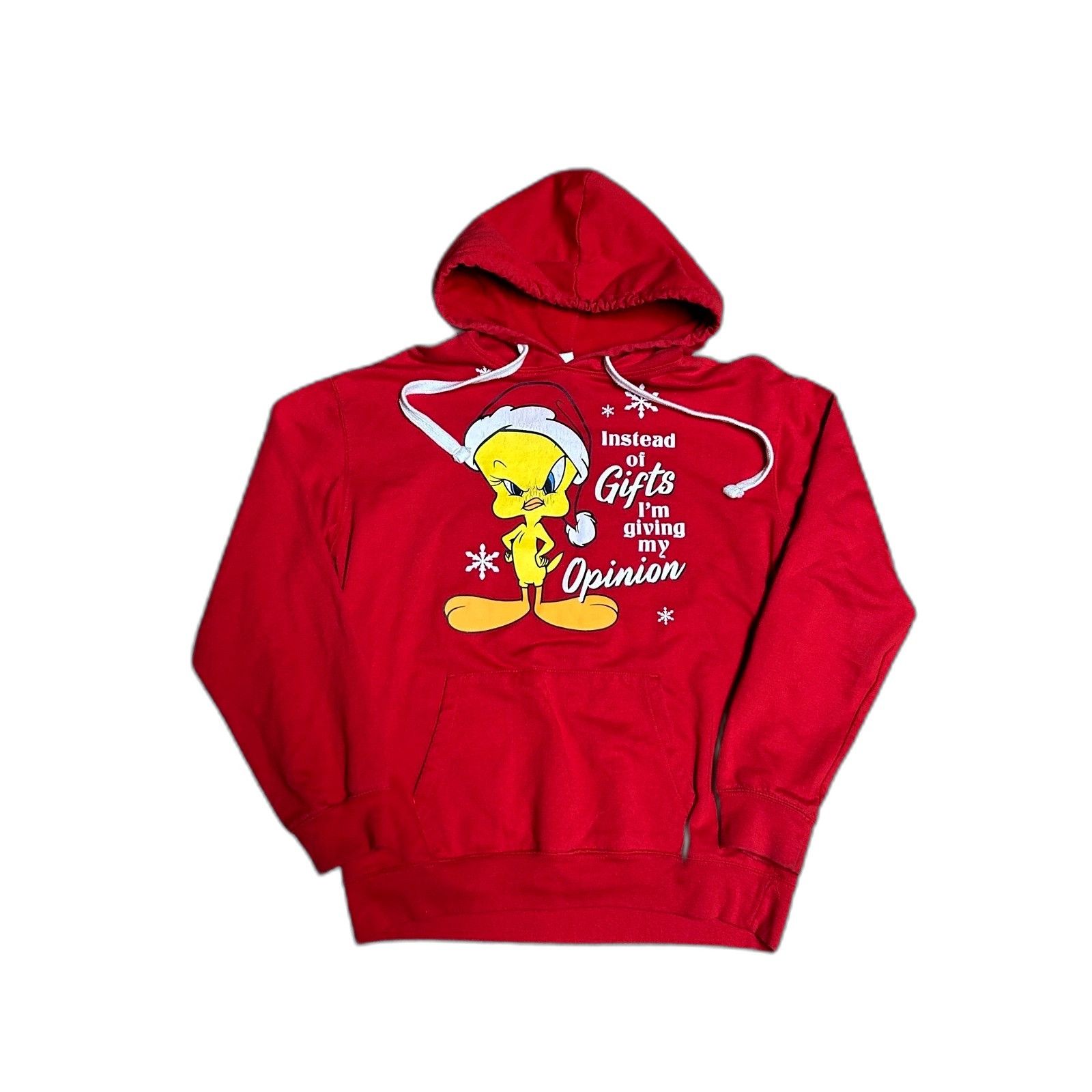 Vintage Vintage Looney Tunes Tweety Bird Graphic Hoodie Red Women La Size US L / EU 52-54 / 3 - 1 Thumbnail