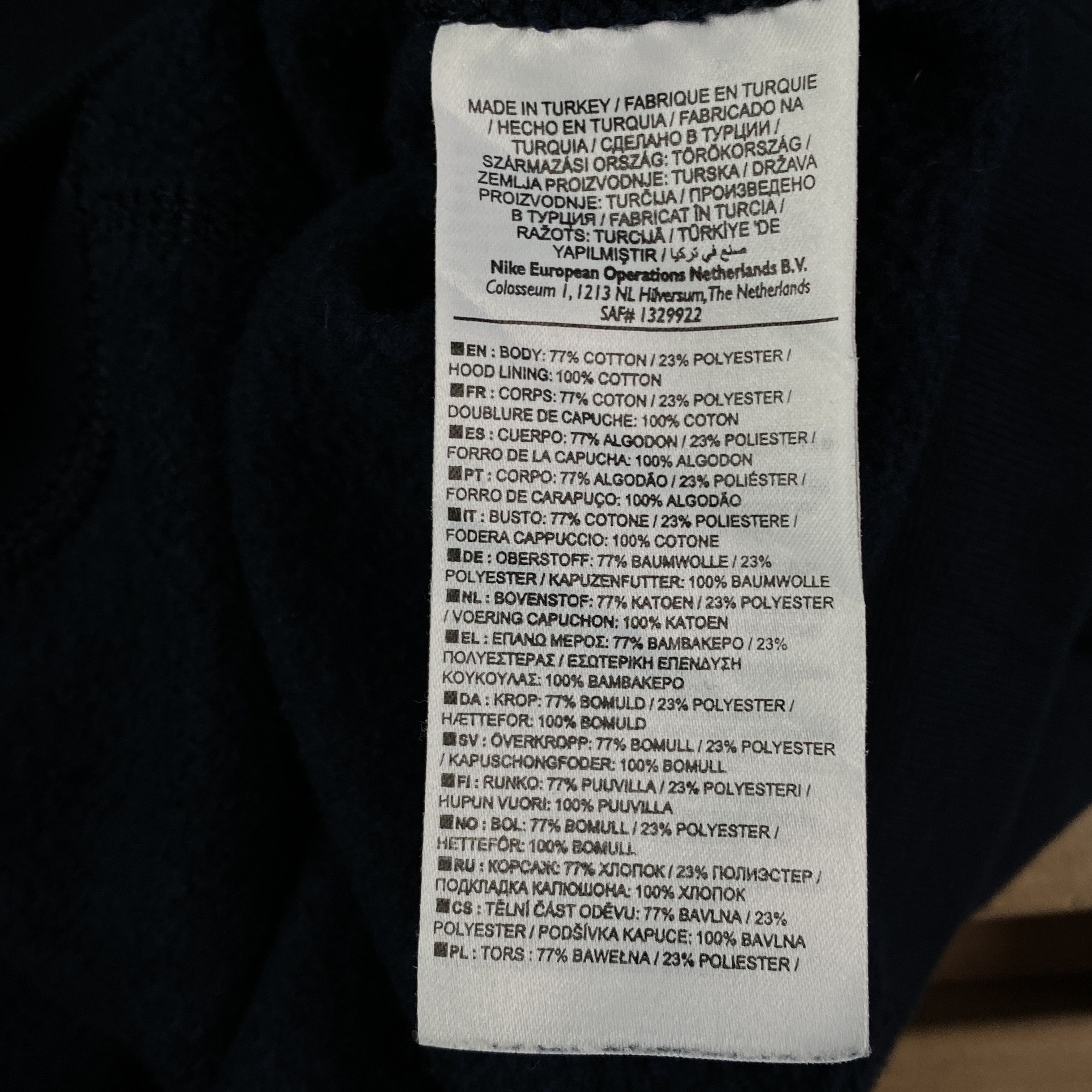 Nike Men’s Hoodie Nike Vintage Size XL Blue Size US XL / EU 56 / 4 - 5 Thumbnail