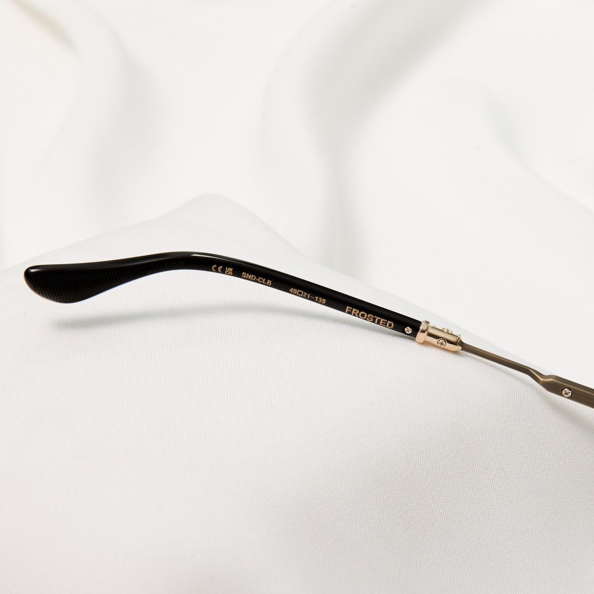 Chrome Hearts CHROME HEARTS FROSTED SAND CLASSIC BROWN GLASSES Size ONE SIZE - 5 Thumbnail