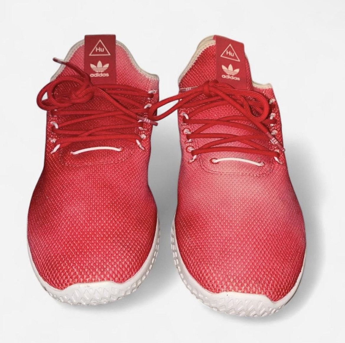 Adidas × Pharrell 11M Adidas x Pharrell Williams Scarlet red trainers Size US 11 / EU 44 - 1 Thumbnail