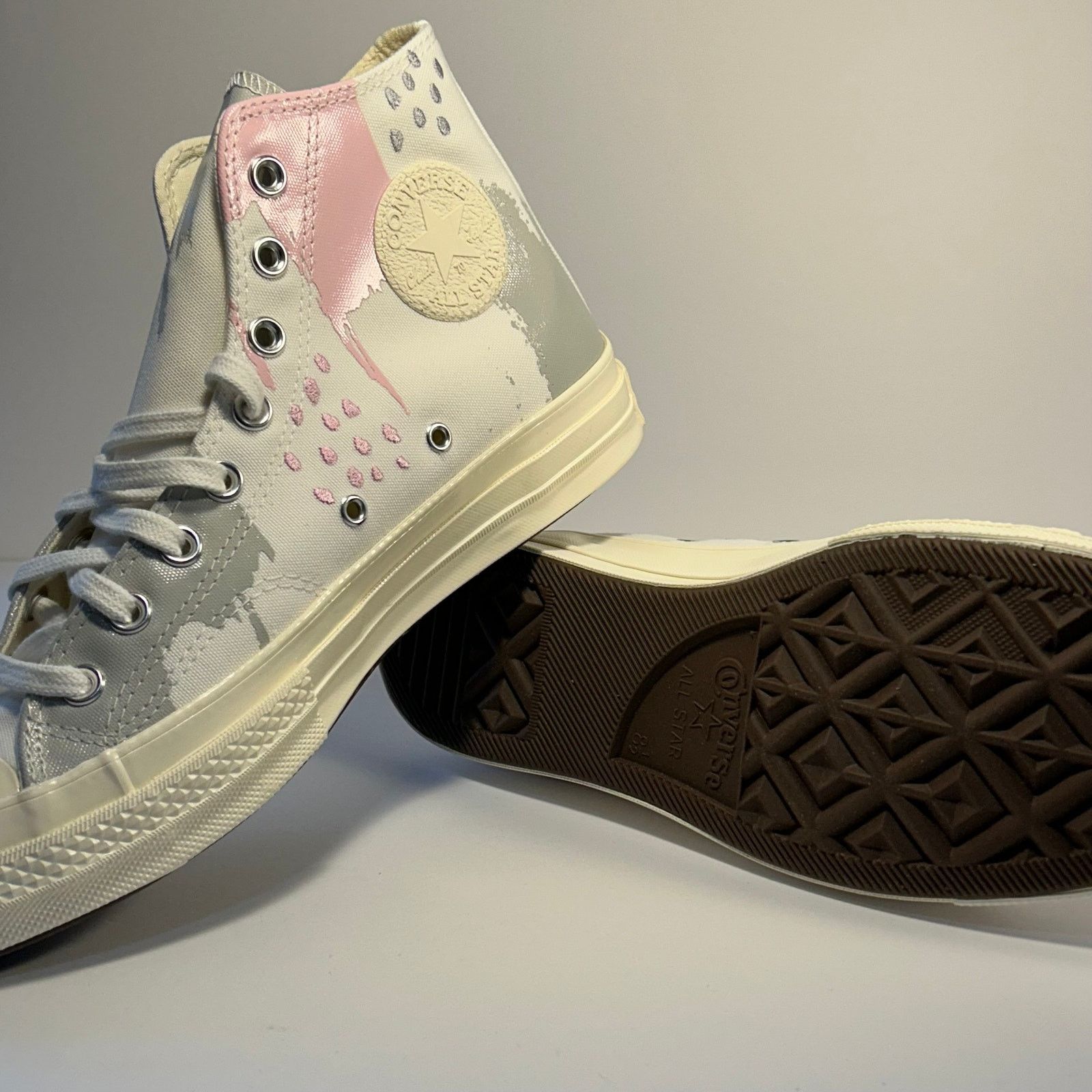 Converse Converse Chuck 70 Hi Abstract Print Sneakers M8.5 W10.5 Size US 10.5 / IT 40.5 - 10 Thumbnail