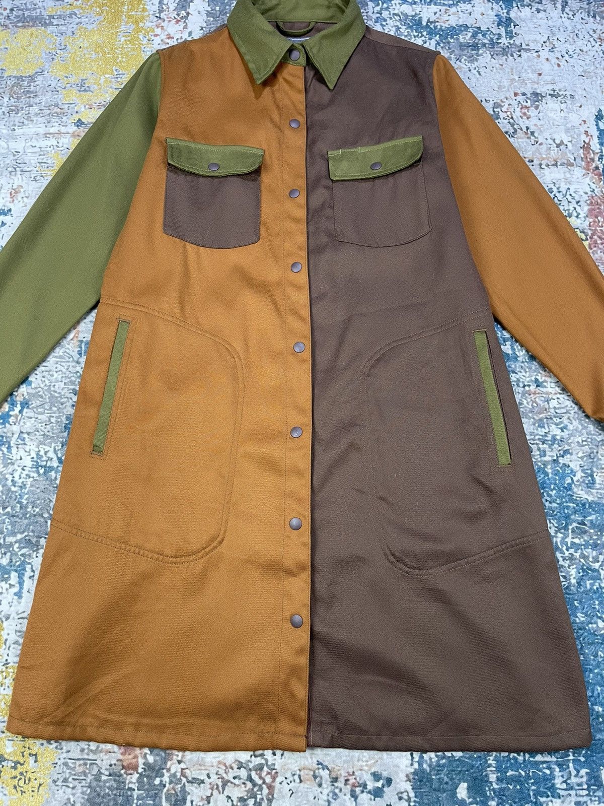 Hypebeast Rare🔥Fieldcore Contrast Colour Block Utility Dress Size S / US 4 / IT 40 - 2 Thumbnail