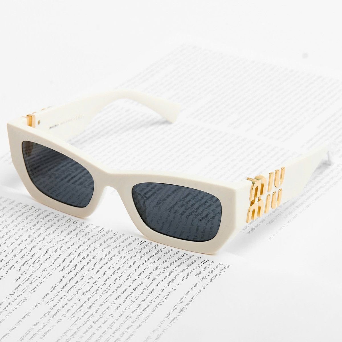 Miu Miu MIU MIU 0MU 09WS 1425S0 SUNGLASSES Size ONE SIZE - 2 Thumbnail