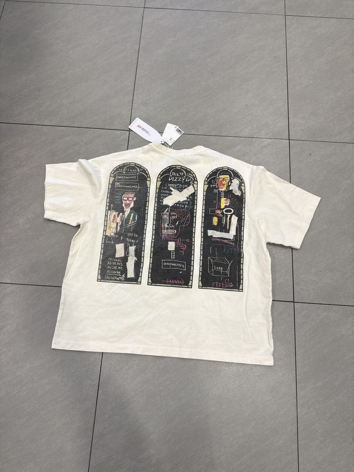 Who Decides War Who Decides War x H&M x Basquiat T-Shirt Size US XXL / EU 58 / 5 - 2 Thumbnail