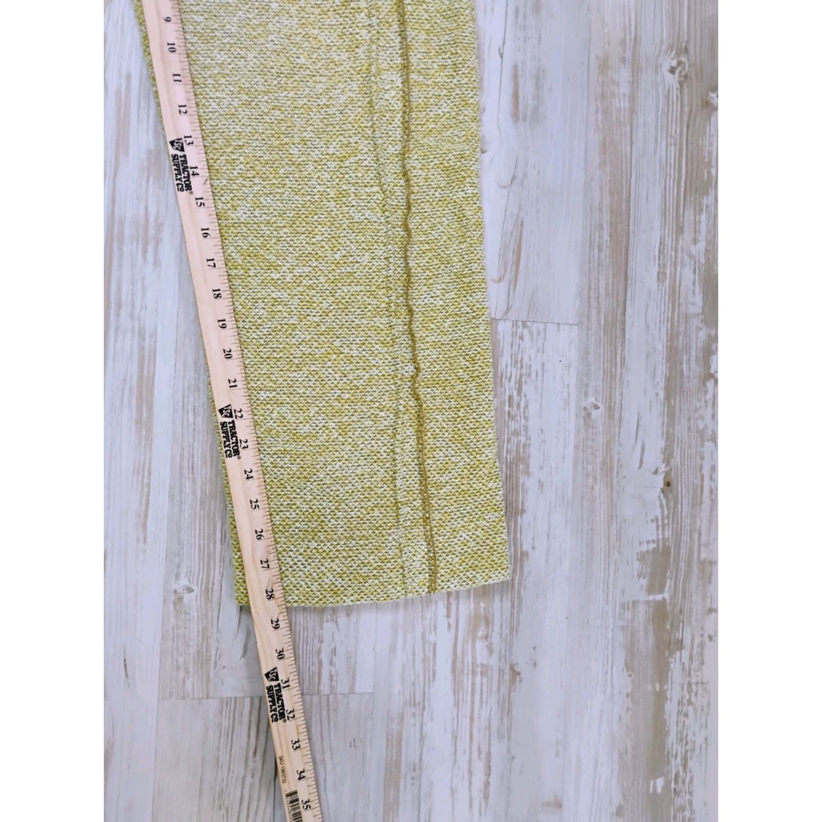 Vintage Out From Under Urban Outfitters Straight Leg Knit Sweatpants M Women Green Polyester Elastic Waist Pockets 28.5in Inseam Size 32" / US 10 / IT 46 - 6 Thumbnail