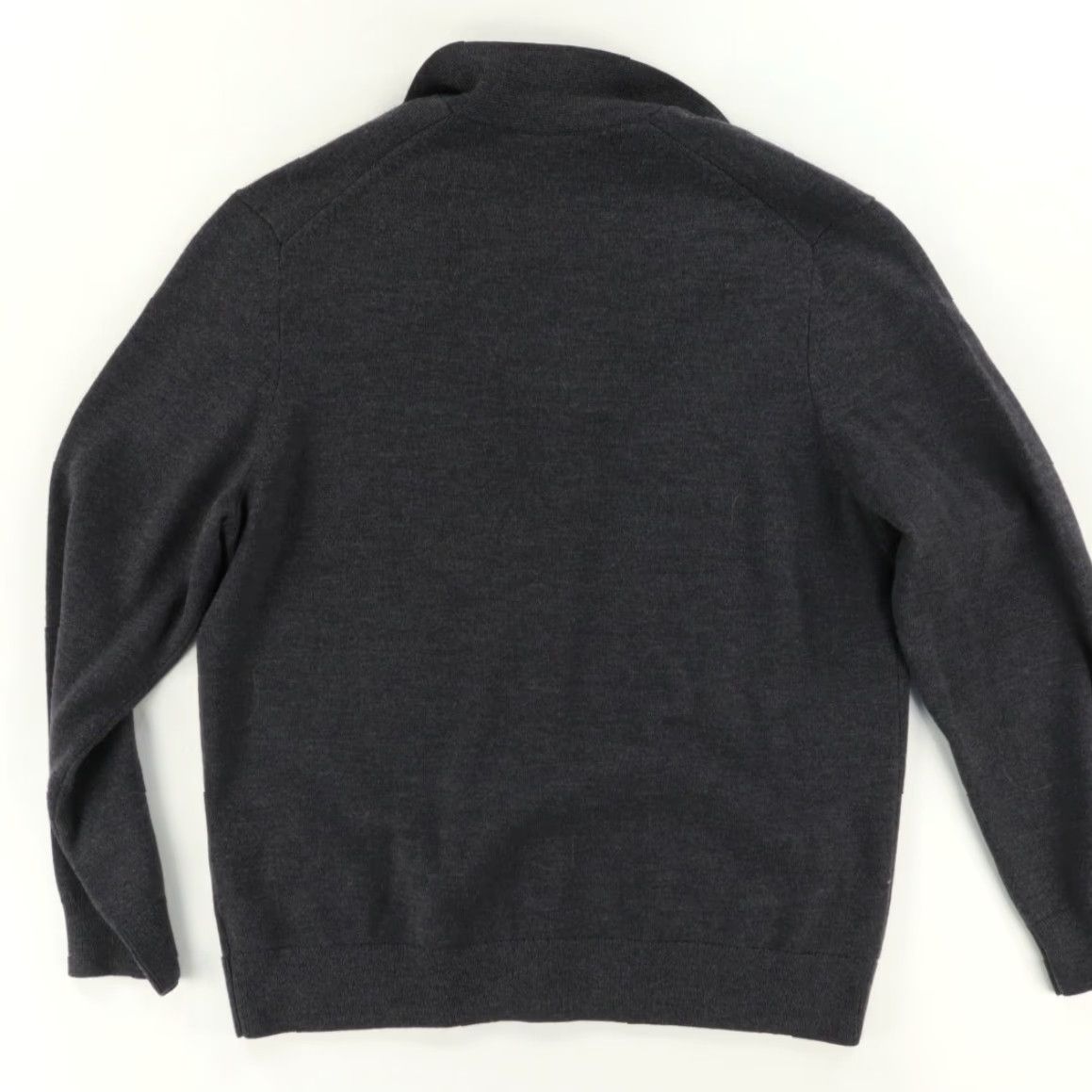 Theory Theory Milo Cardigan Cashwool Charcoal Men's 2XL Sweater Shirt Size US XXL / EU 58 / 5 - 4 Thumbnail