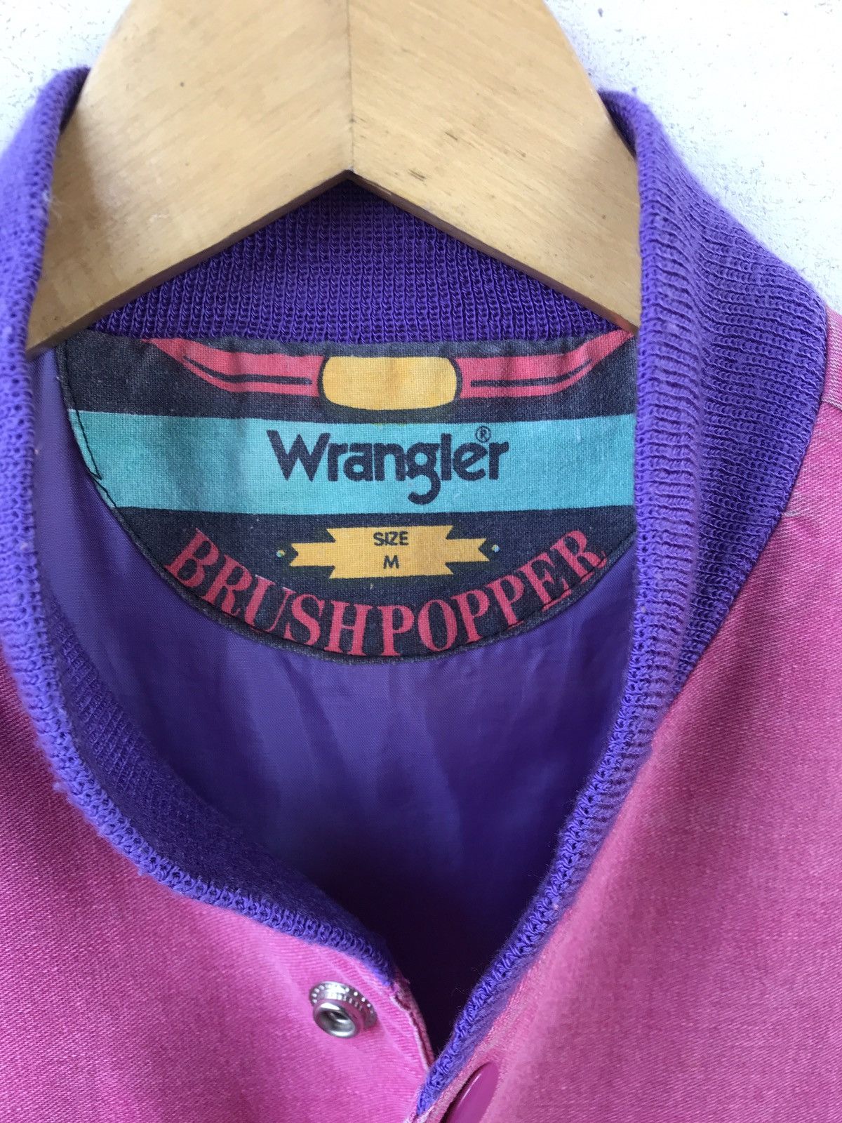 Sports Specialties × Wrangler Vtg wrangler brushpopper texas world speedway jacket Size US M / EU 48-50 / 2 - 3 Thumbnail