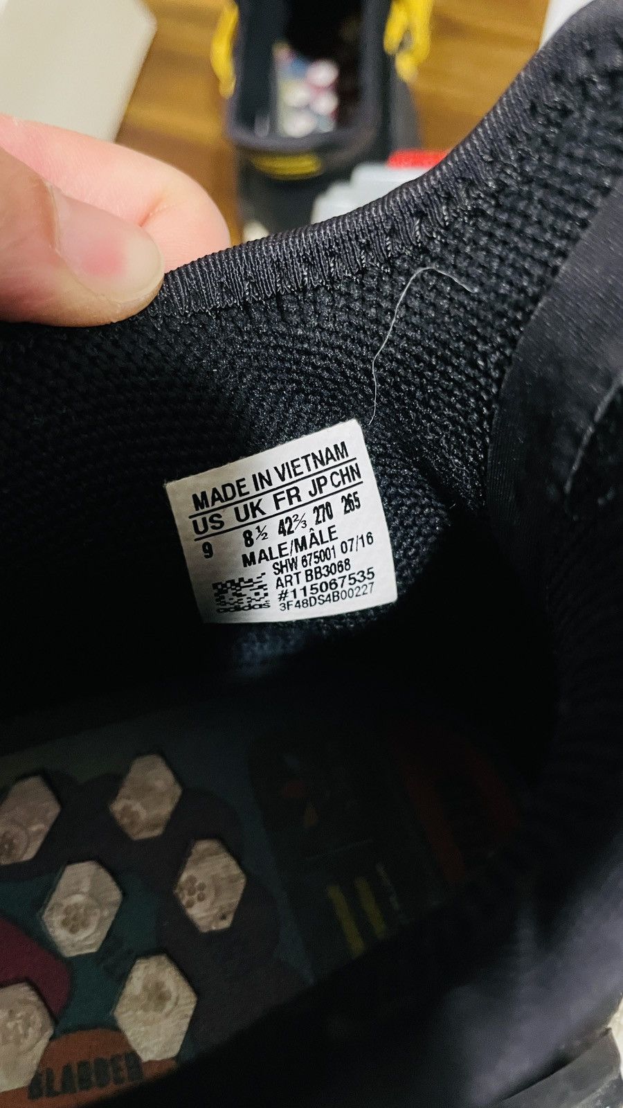 Adidas adidas NMD HU Pharrell Human Species Black Size US 9 / EU 42 - 8 Thumbnail
