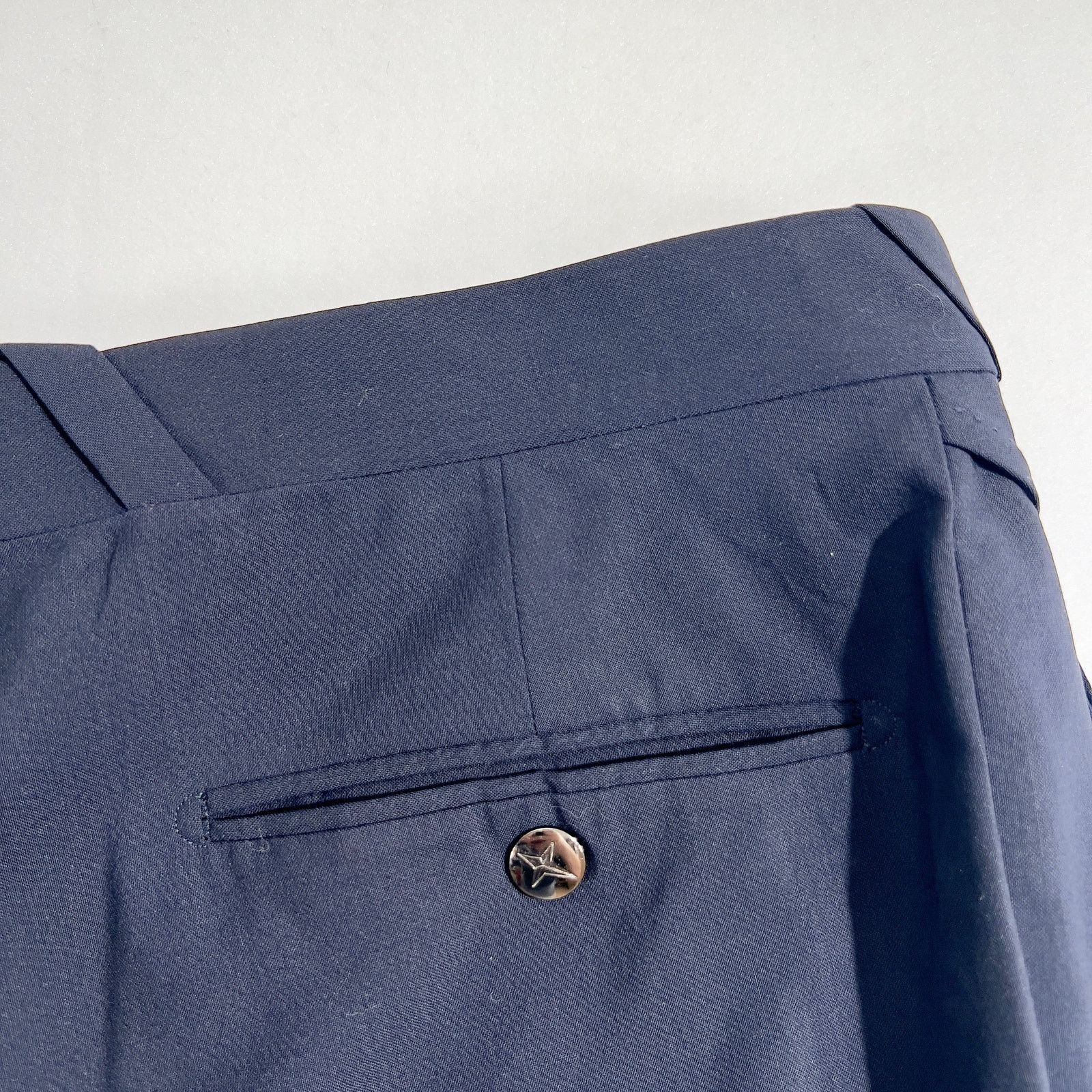 Thierry Mugler Dress Pants Thierry Mugler Paris Men's W39 x L31.5 Blue Size US 39 - 6 Thumbnail