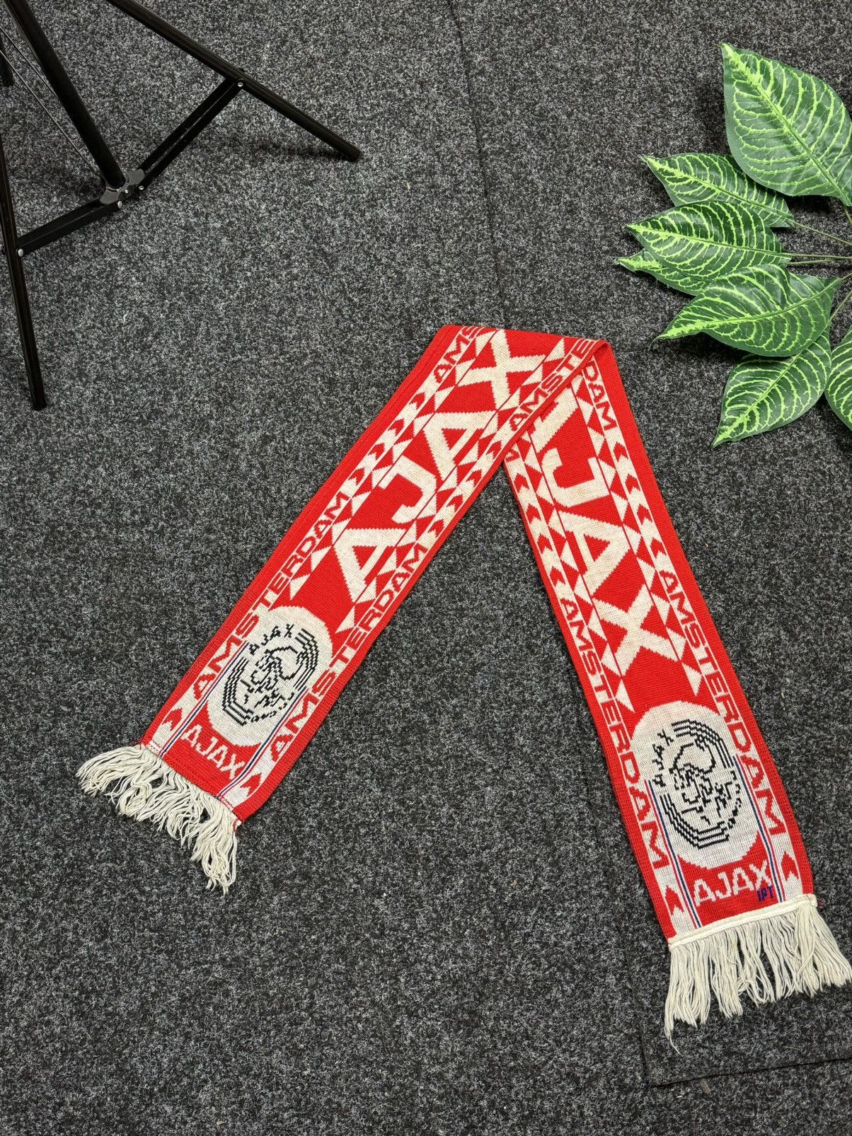 Vintage Vintage Scarf 🧣 Ajax Amsterdam Y2K Drill style Size ONE SIZE - 2 Thumbnail