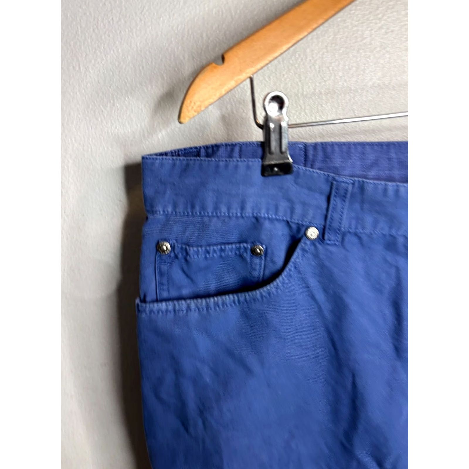 Peter Millar Peter Millar Crown Seaside Pants Men’s 40 Blue Chino Classic Golf Casual 5563 Size US 40 / EU 56 - 2 Thumbnail
