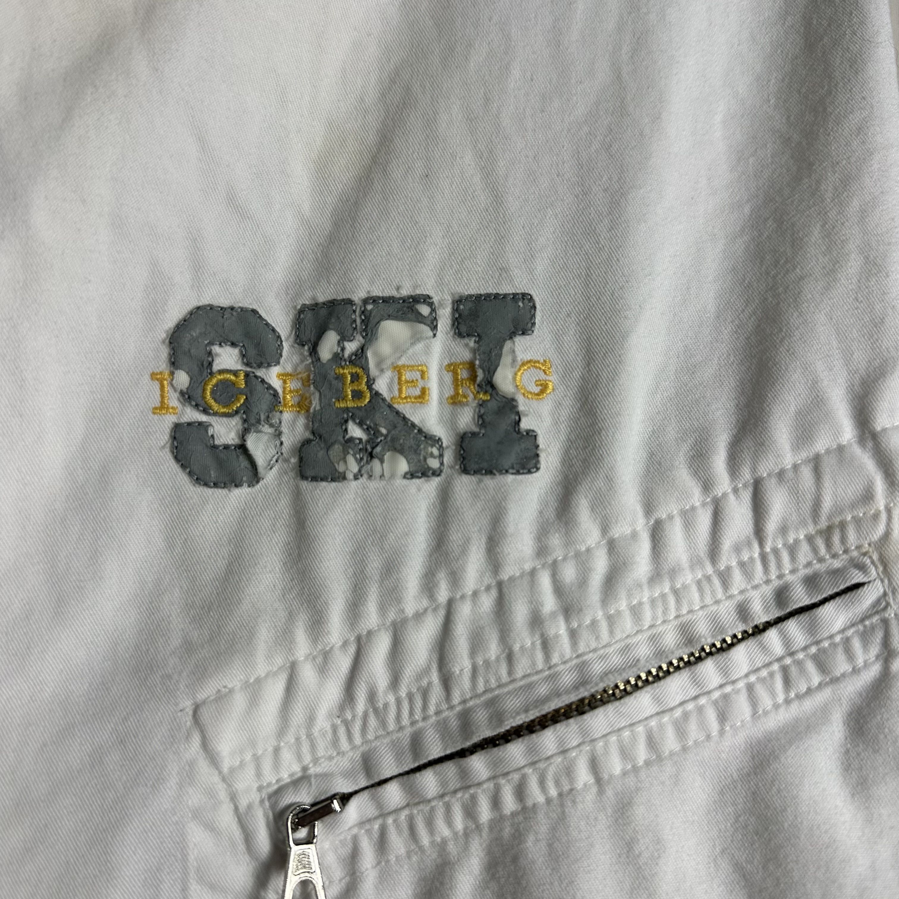Iceberg 🔥RARE🔥Vintage Iceberg Shirt Zipper Light Jacket Size US XL / EU 56 / 4 - 3 Thumbnail