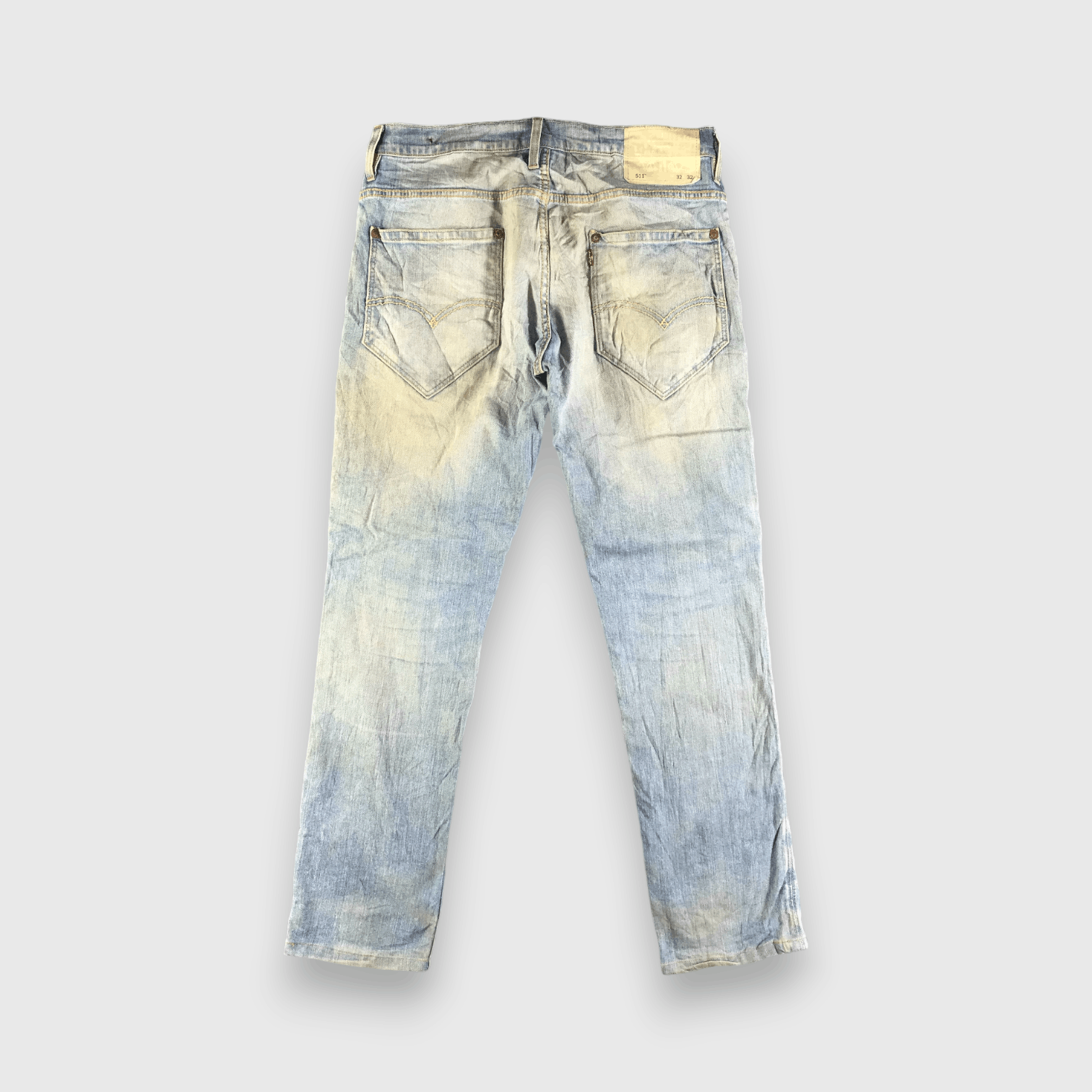 Levi's Vintage Light Wash Levis 511 Jeans-J3901 Size US 33 - 2 Thumbnail