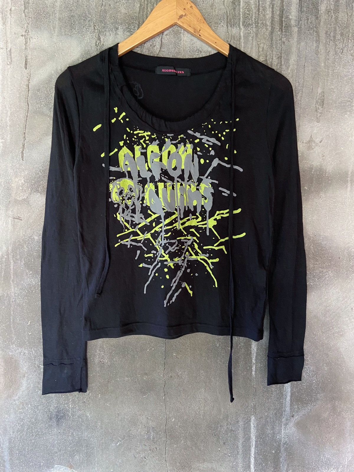 Japanese Brand ALGONQUINS ART WORK DESIGN LONG SLEEVE Size US S / EU 44-46 / 1 - 2 Thumbnail