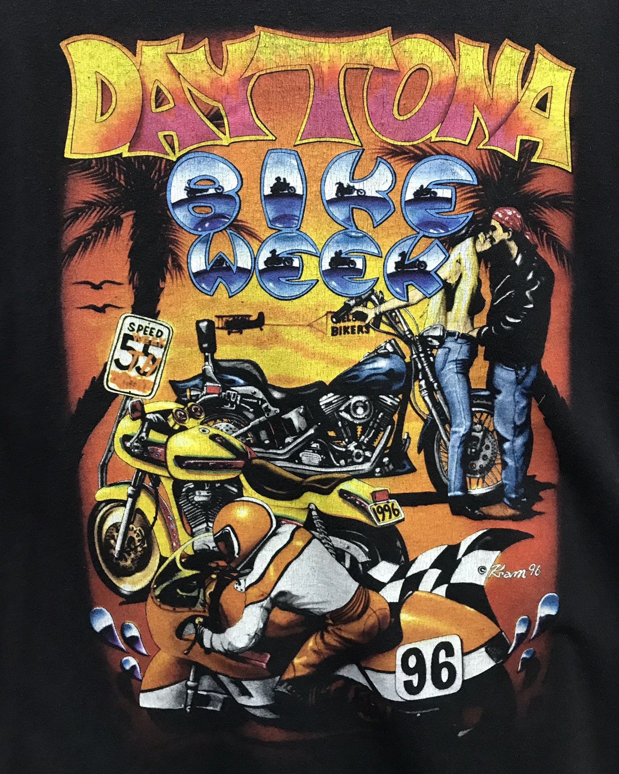 Daytona × Lee Vintage Lee DayTona Bike Week 55th 1996 Made In Usa Shirt Size US L / EU 52-54 / 3 - 3 Thumbnail