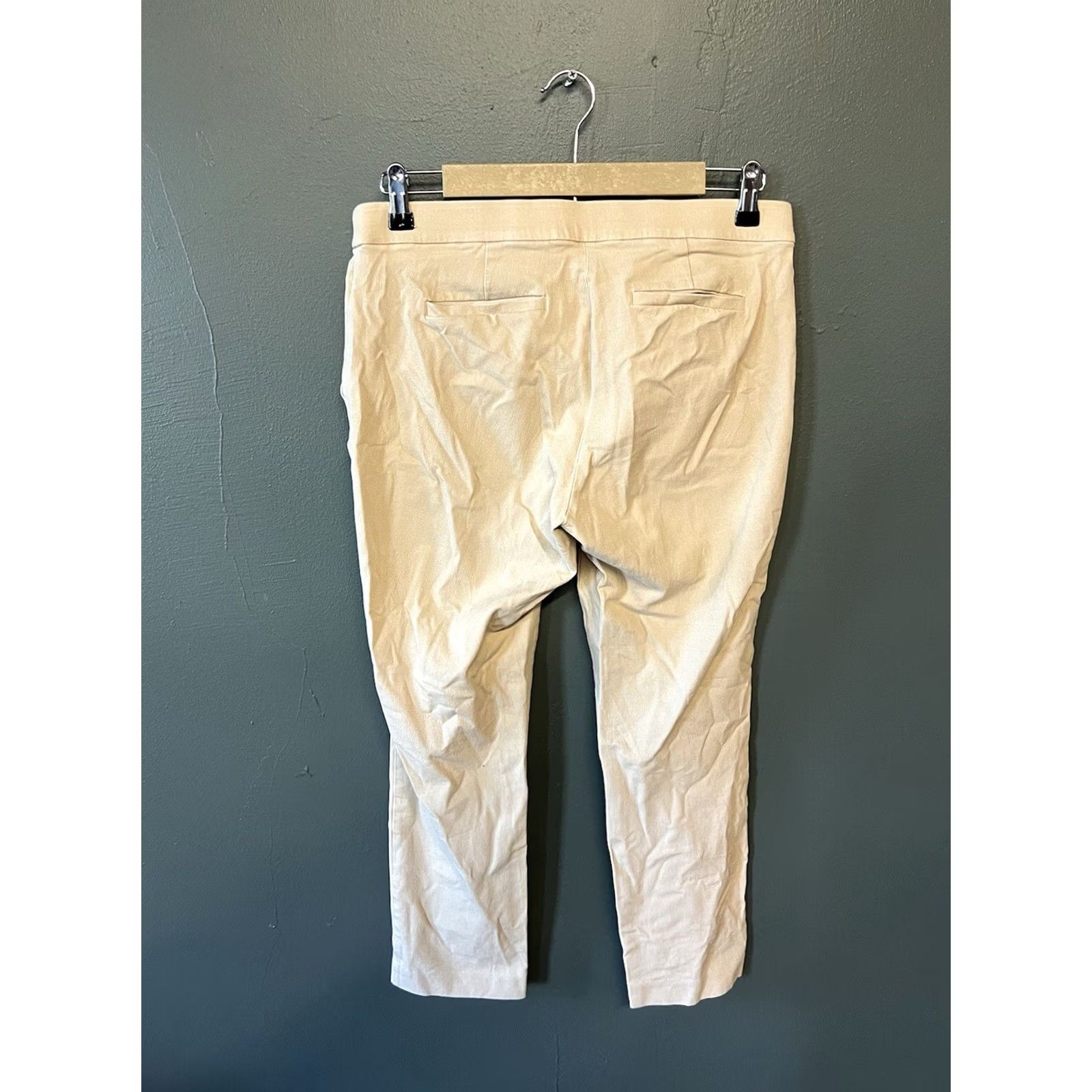 J. Jill J Jill Pants Womens Size 8 Khaki Premium Stretch Size 30" / US 8 / IT 44 - 2 Thumbnail