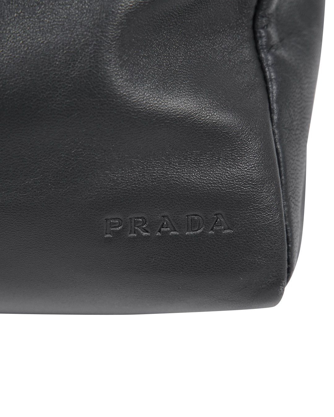Prada Prada S/S2001 Leather Rectangle Bag in Black/Orange Size ONE SIZE - 6 Thumbnail