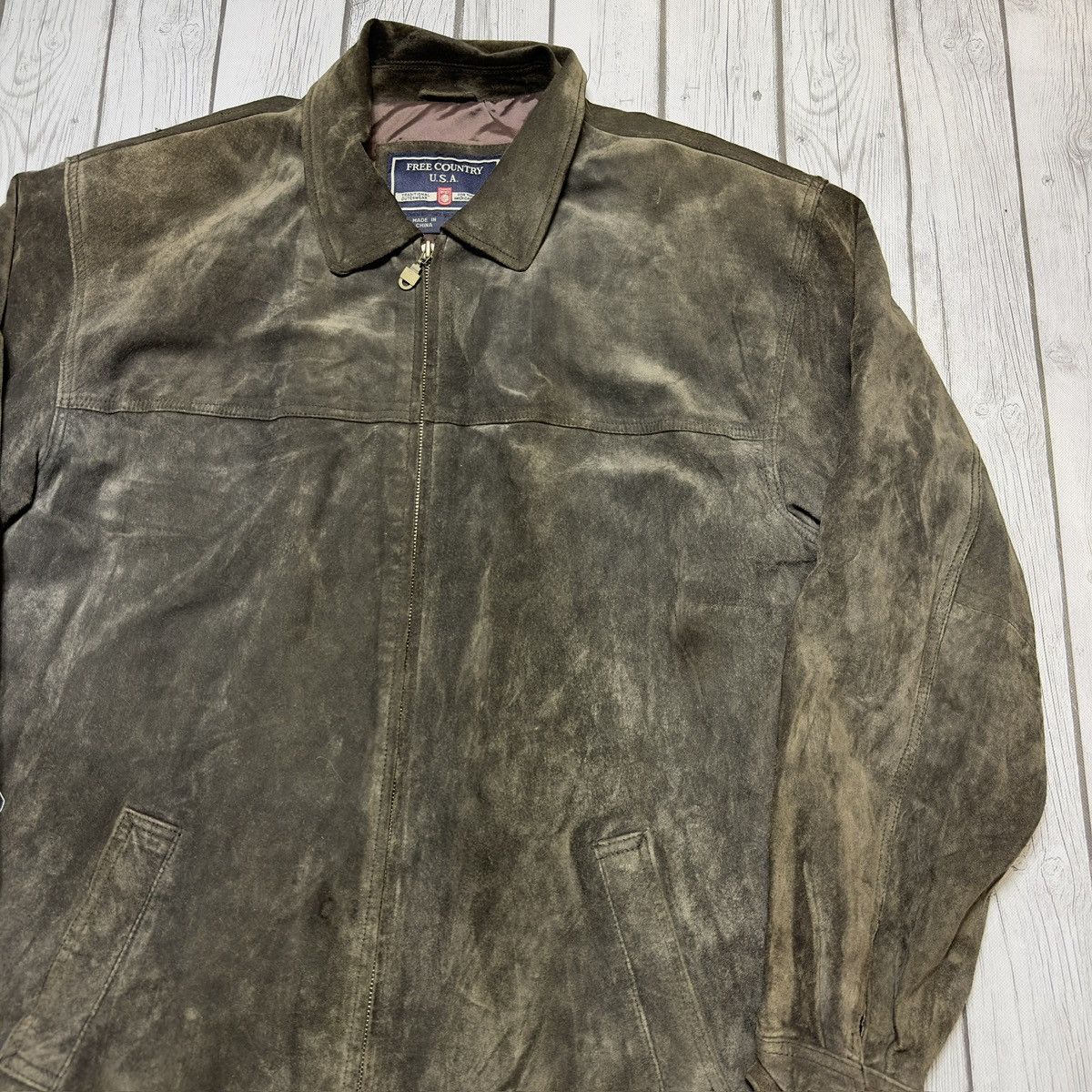 Free Country × Vintage Vintage suede jacket Size US M / EU 48-50 / 2 - 5 Thumbnail