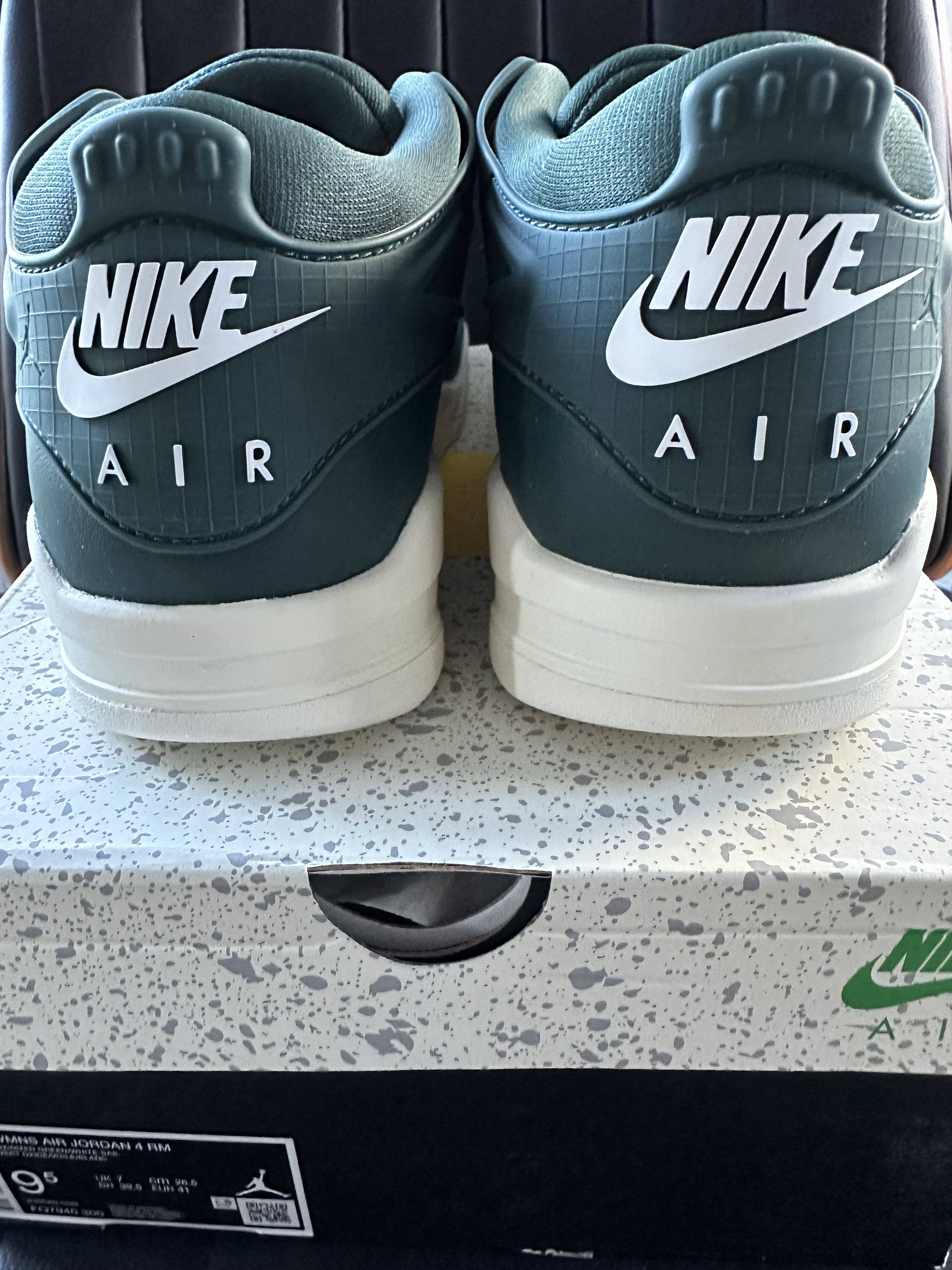 Nike WMNS AIR JORDAN 4 RM OXIDIZED GREEN Size US 9.5 / IT 39.5 - 5 Thumbnail