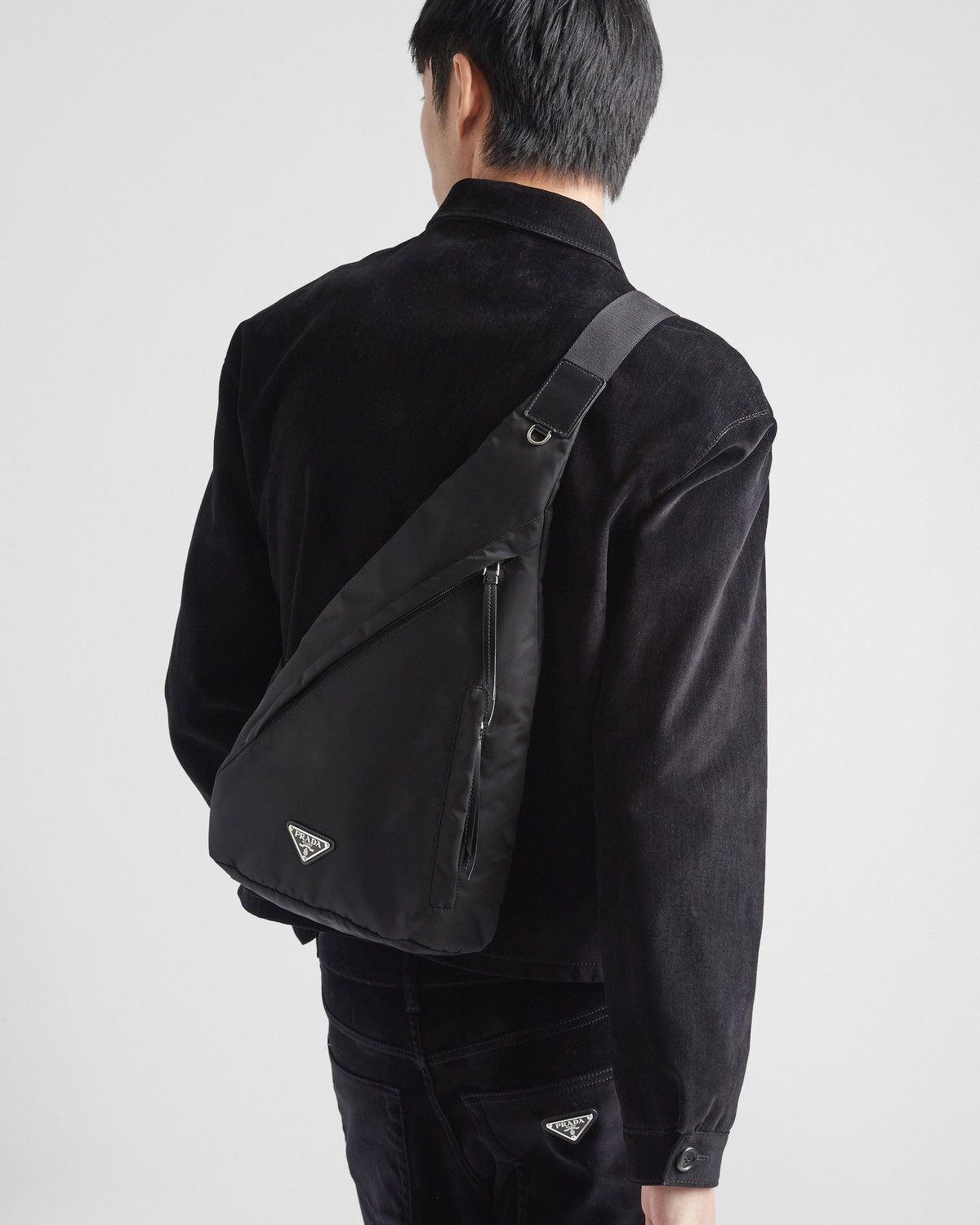 Prada Prada Re-Nylon and leather backpack Size ONE SIZE - 2 Thumbnail