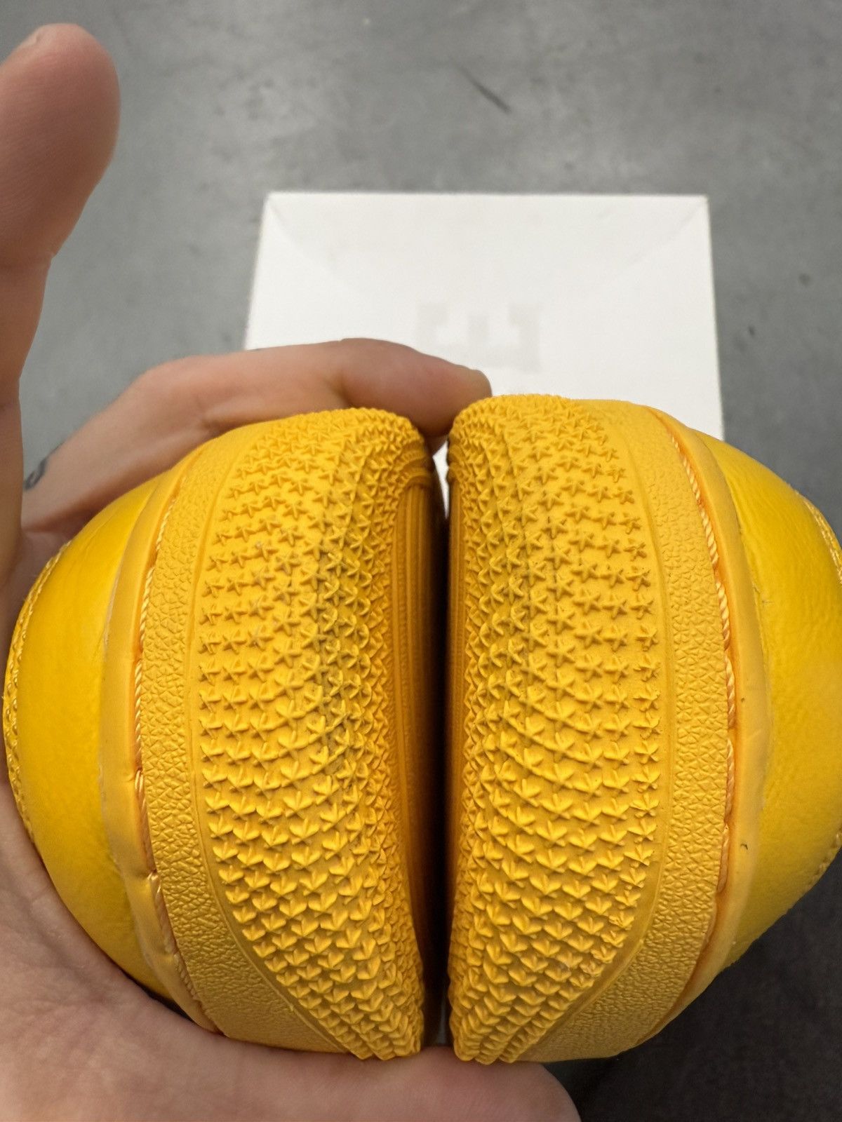 Nike 2022 Nike Air Force 1 Low Off-White ICA University Gold Size US 9.5 / EU 42-43 - 13 Thumbnail