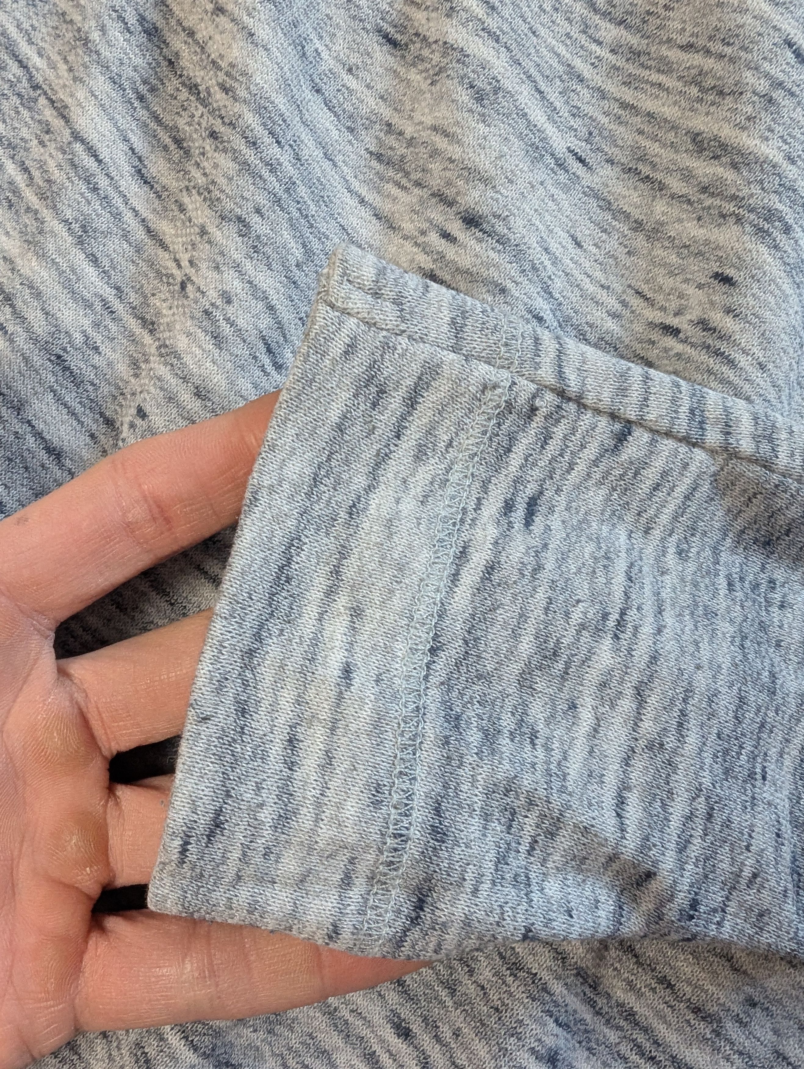 Our Legacy Our Legacy blue grey melange sweatshirt longsleeve Size US M / EU 48-50 / 2 - 3 Thumbnail