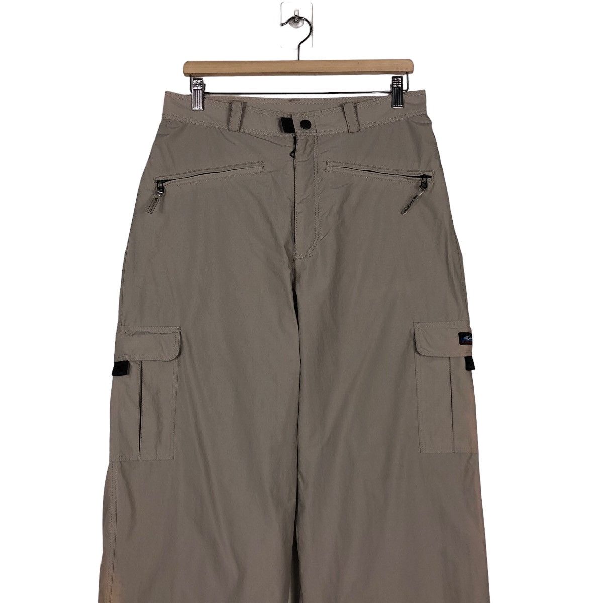 Japanese Brand Vintage Quicksilver Cargo Pants Multi Pocket Bondage Design Size US 32 / EU 48 - 4 Thumbnail
