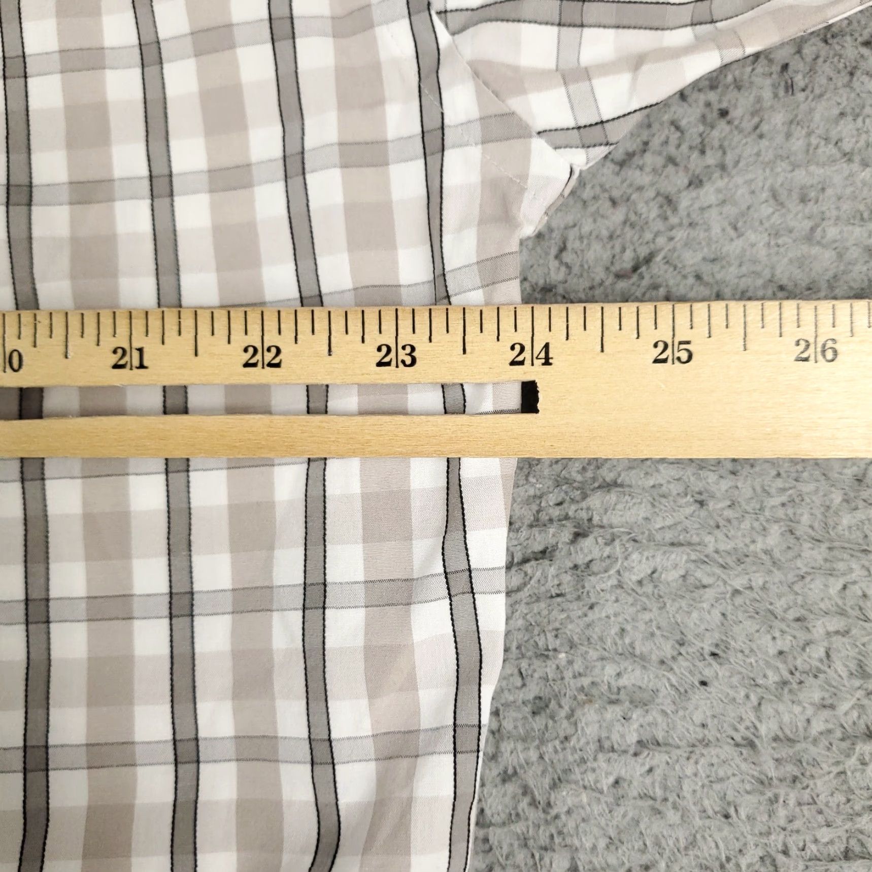Tommy Hilfiger Tommy Hilfiger Shirt Mens Large Beige Plaid Button-Up Long Sleeve Casual Everyday Business Dress Modern Preppy Mens L Beige Size US L / EU 52-54 / 3 - 5 Thumbnail
