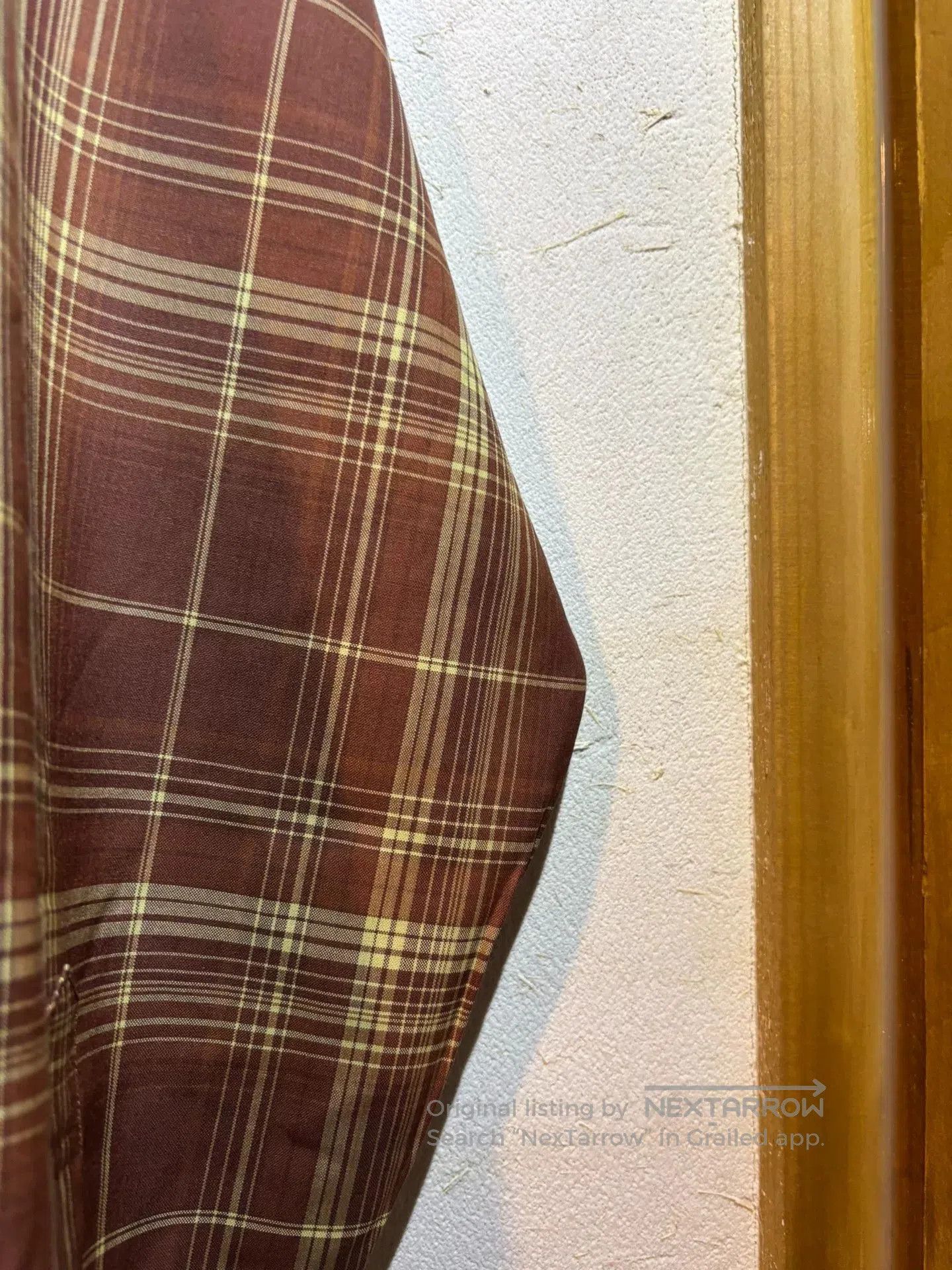 MooRER Wellder Oversized Wool Plaid Shirt. Size US XXL / EU 58 / 5 - 4 Thumbnail