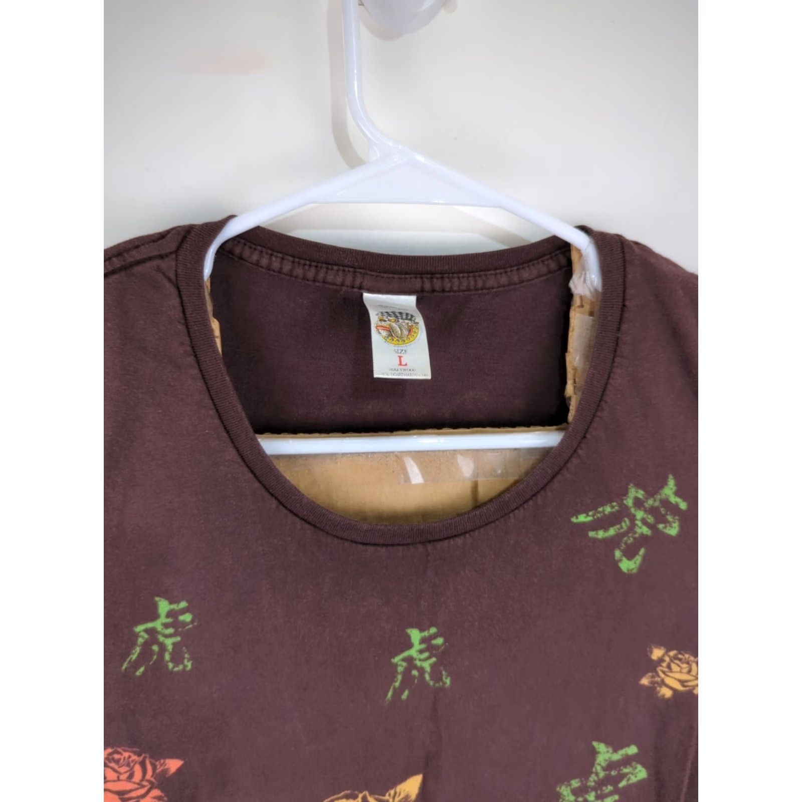 Ed Hardy Vintage Ed Hardy Womens Shirt Large Tiger Roses Slim Knit Casual Travel Apparel Size L / US 10 / IT 46 - 4 Thumbnail