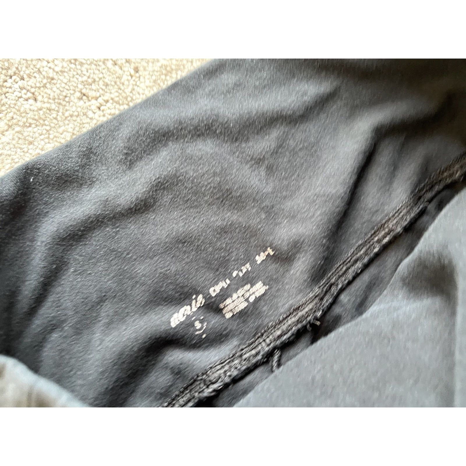 Vintage Aerie Chill Play Move Leggings Women's Small Black Active High Waist Full Length Womens Size 28" / US 6 / IT 42 - 6 Thumbnail