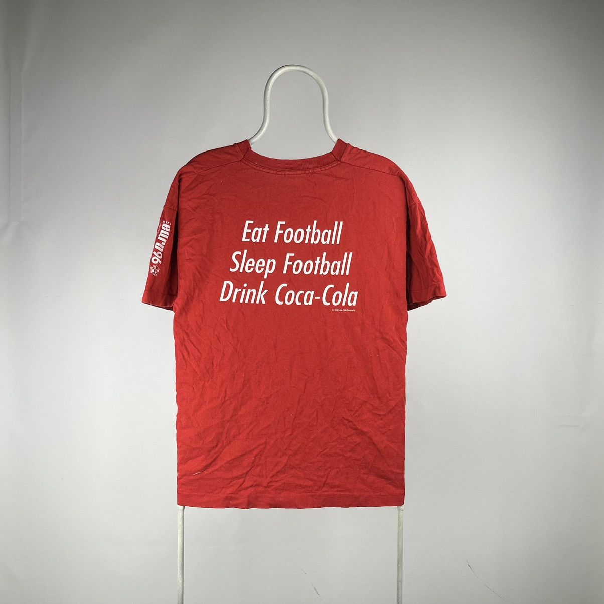Coca Cola Coca cola T-shirt UEFA euro England 96 size XLarge Size US XL / EU 56 / 4 - 2 Thumbnail