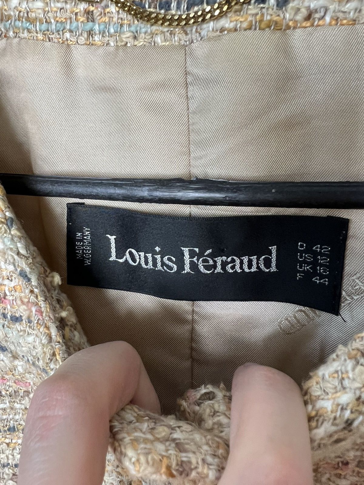 Louis Feraud Blazer Louis Feraud Cotton Women Size XL / US 12-14 / IT 48-50 - 3 Thumbnail