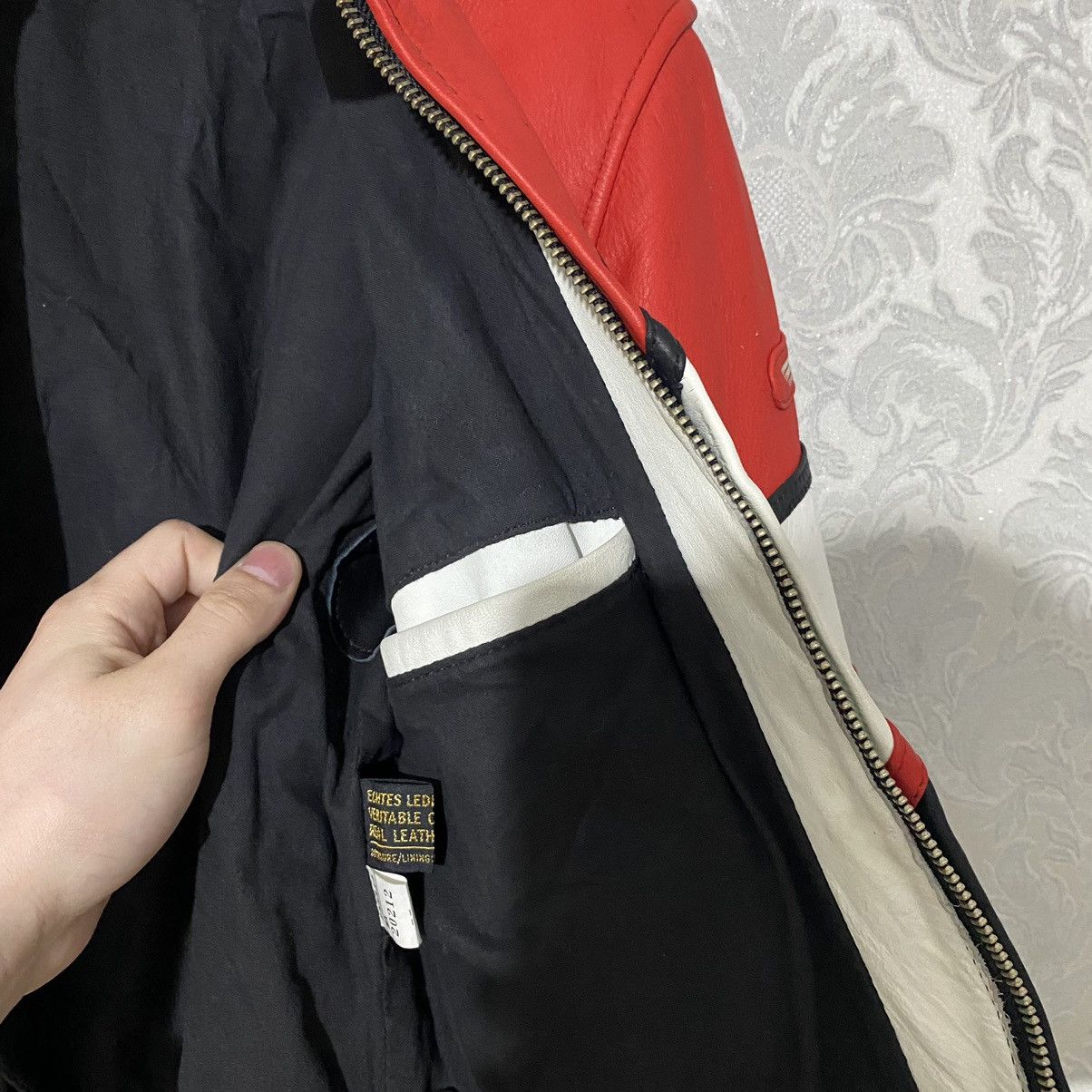 Other Motorcycle Leather Jacket Belo Vintage Moto Racing Size US L / EU 52-54 / 3 - 13 Thumbnail