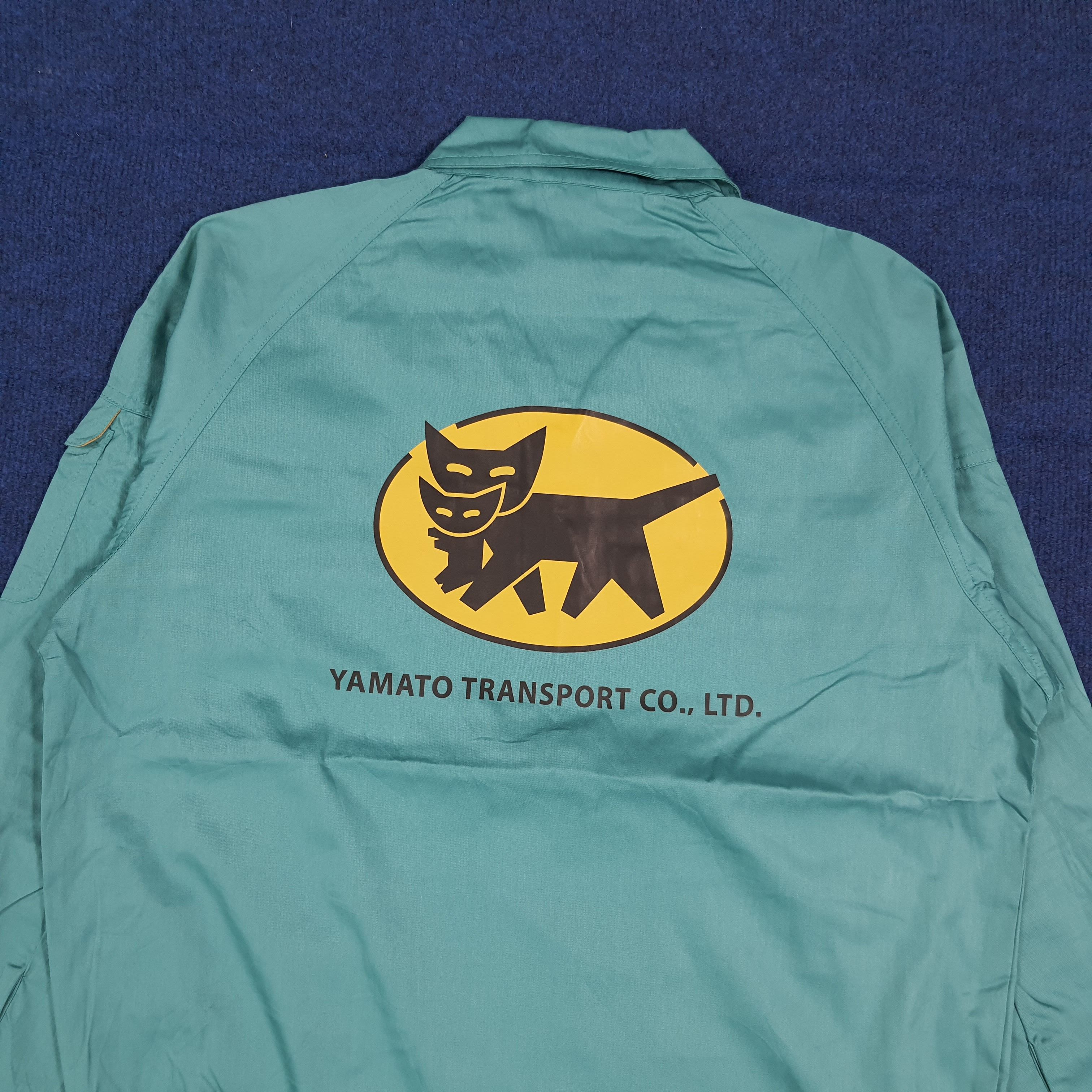 Japanese Brand Vintage Yamato Transport Japan Custom Logo Jacket C283N7 Size US M / EU 48-50 / 2 - 2 Thumbnail