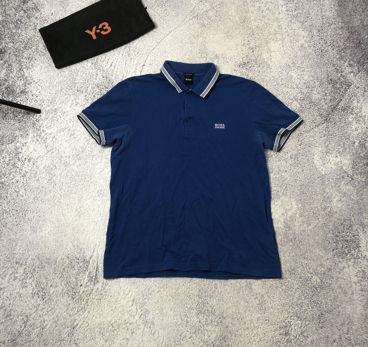 Hugo Boss × Vintage Men’s polo Hugo Boss size Xl Size US XL / EU 56 / 4 - 1 Thumbnail