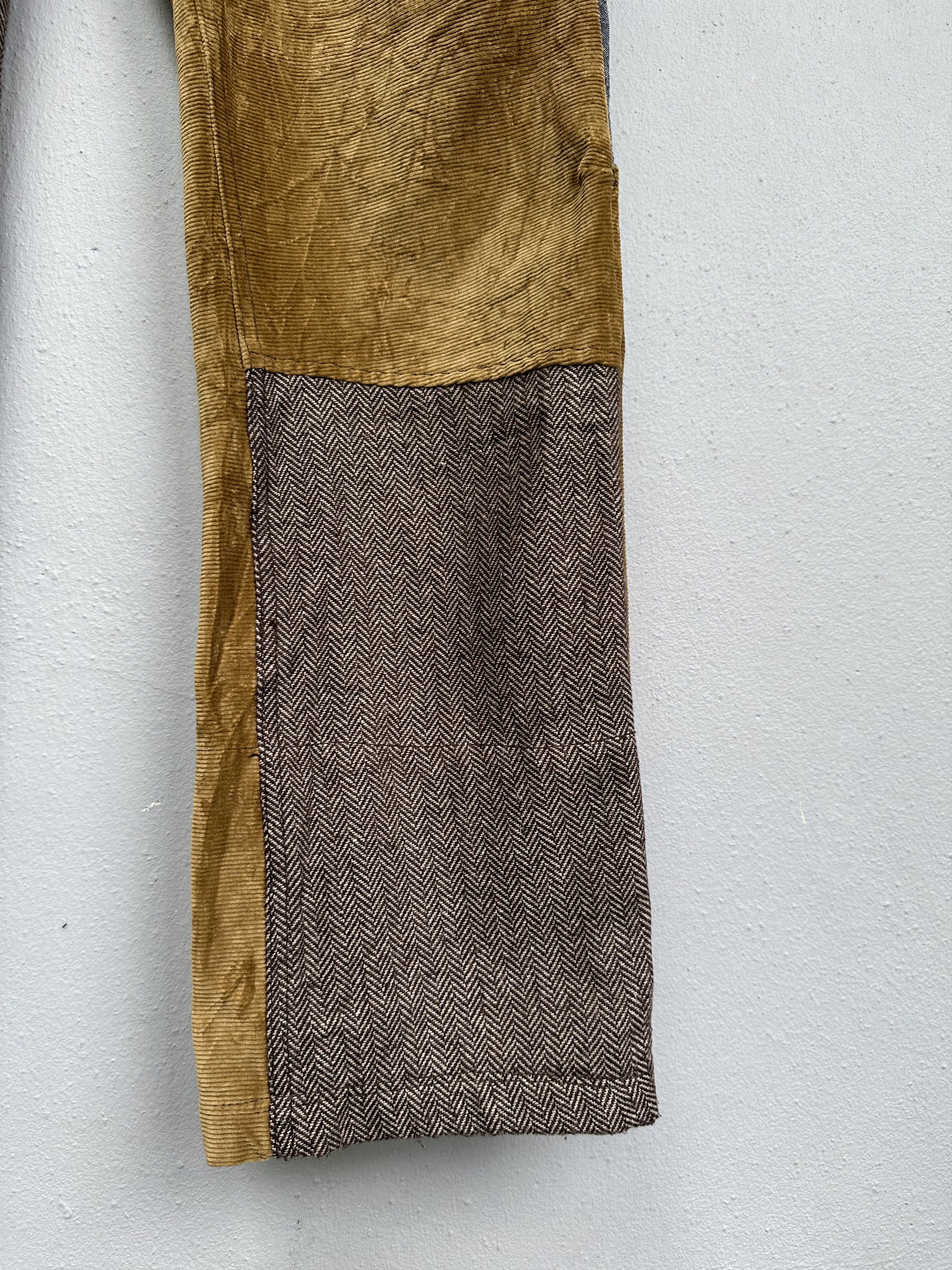Kapital Brth Breath Reconstructed Hybrid Reworked Patchwork Pant Size US 34 / EU 50 - 12 Thumbnail