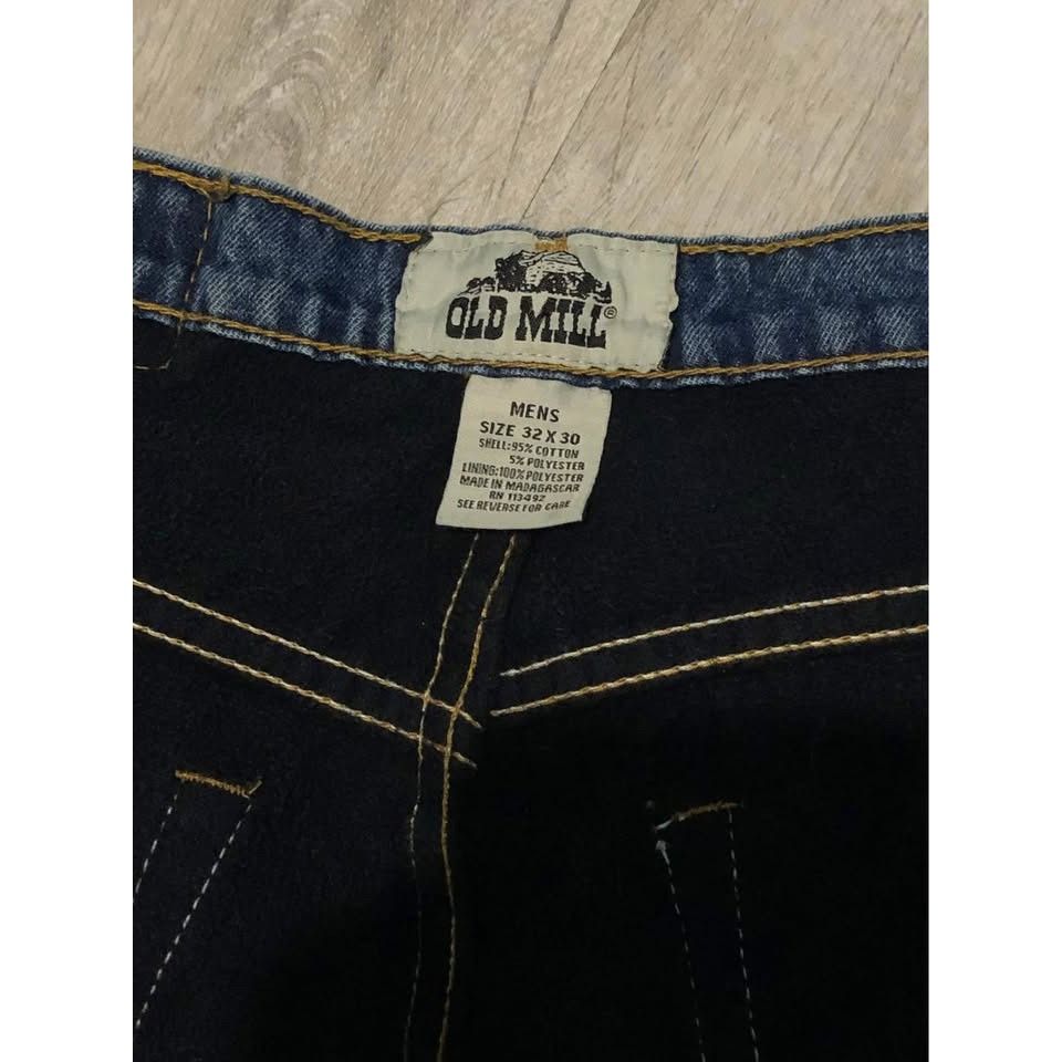 Jean OLD MILL Pants Fleece Lining Size 32 Men Perfect for Winter Size US 32 / EU 48 - 3 Thumbnail