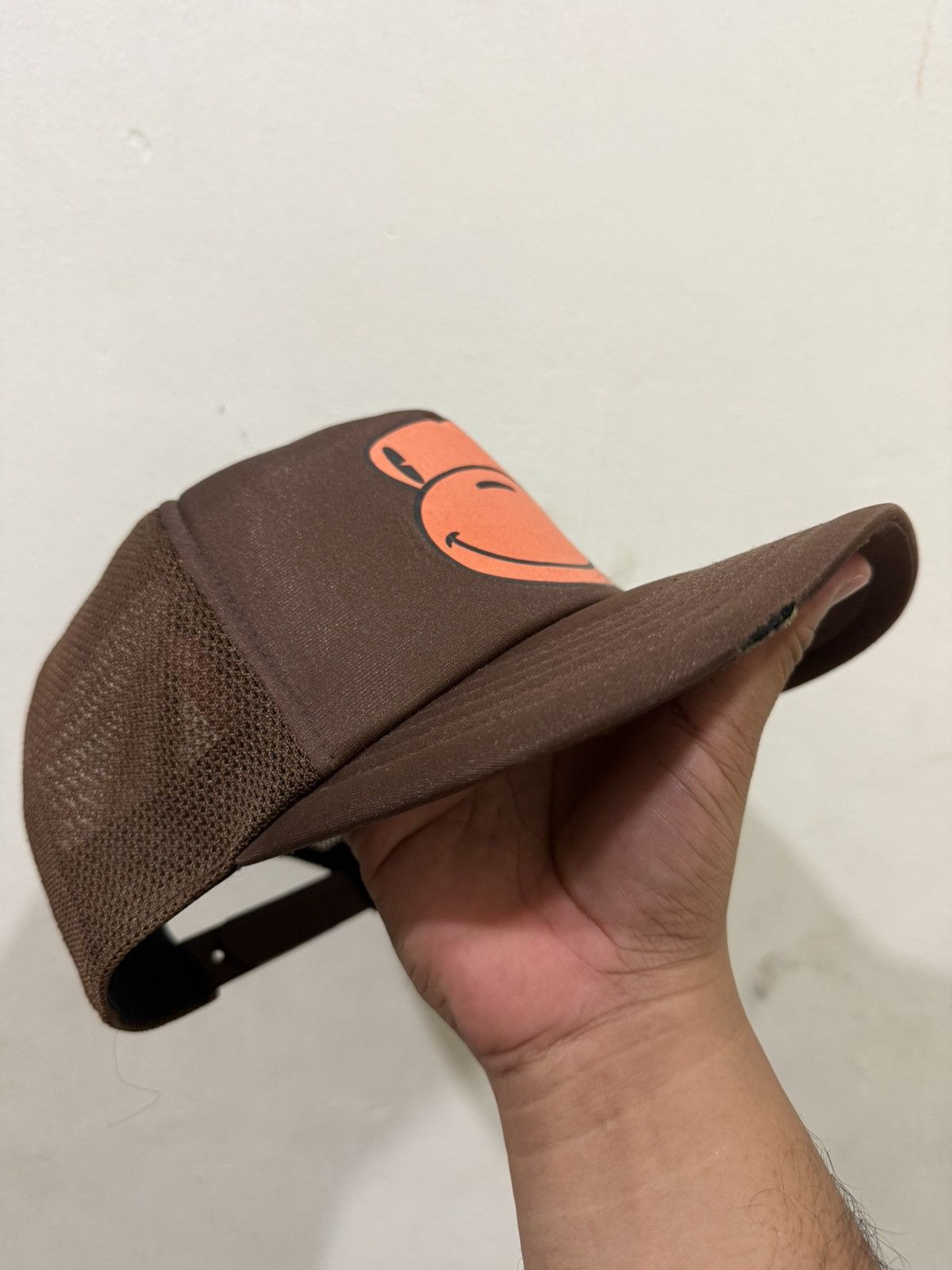 Bape VTG Bape Milo Travis Brown Mesh Cap Size ONE SIZE - 5 Thumbnail