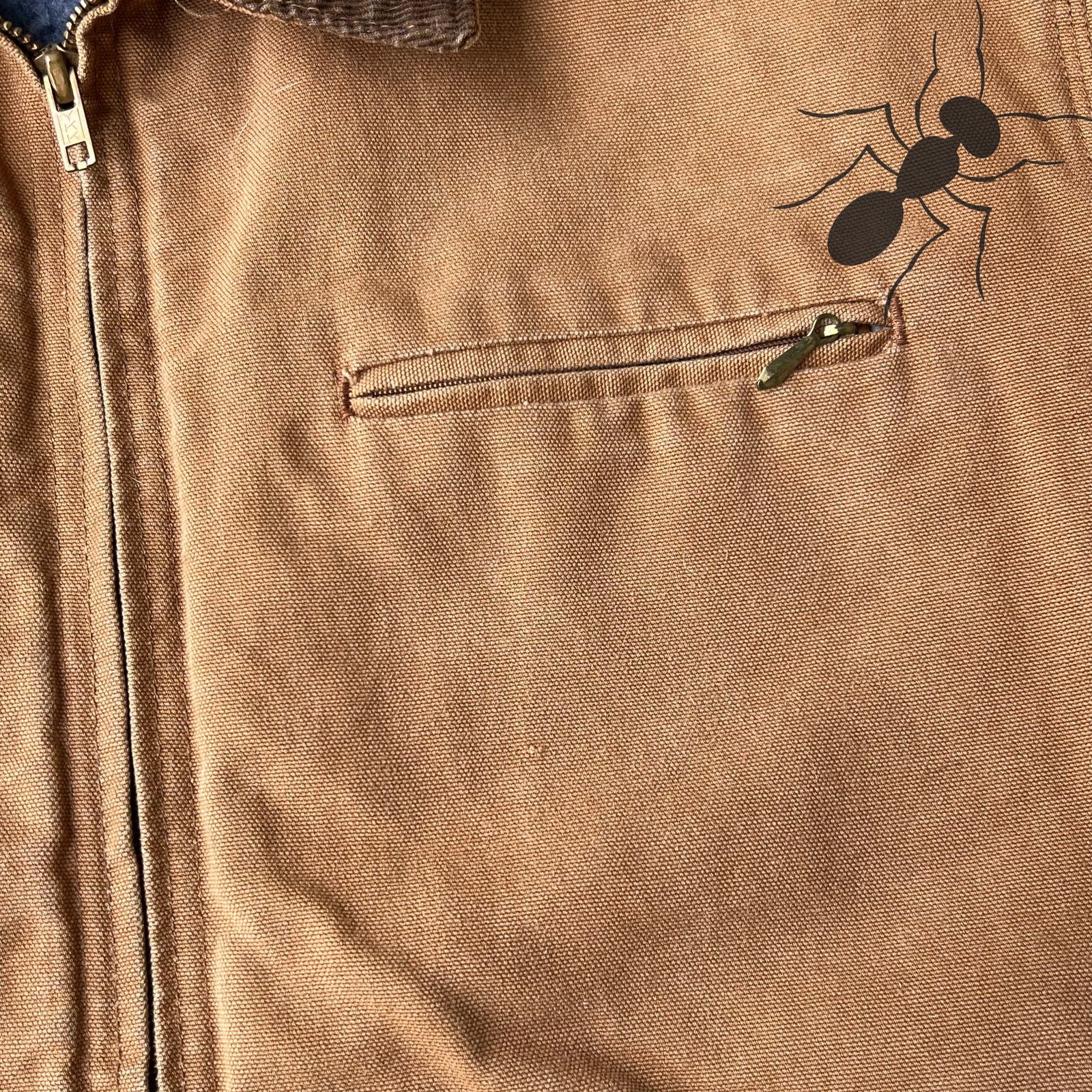 Carhartt × Vintage Vintage Carhartt brown Detroit work wear jacket Size US L / EU 52-54 / 3 - 2 Thumbnail