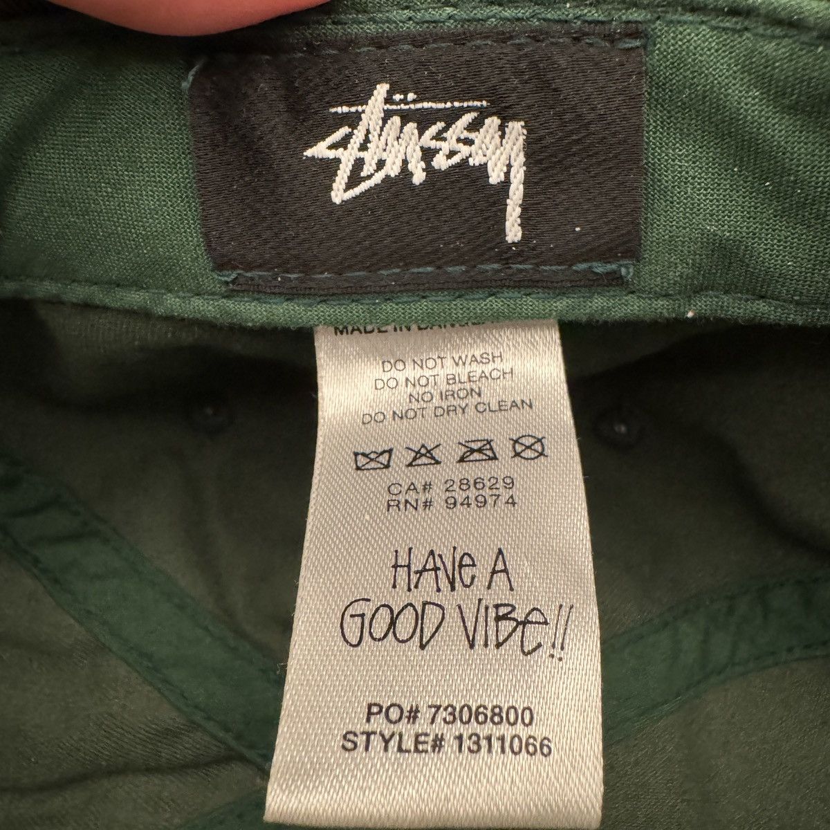 Stussy Stüssy ”STU” Cap Size ONE SIZE - 8 Thumbnail
