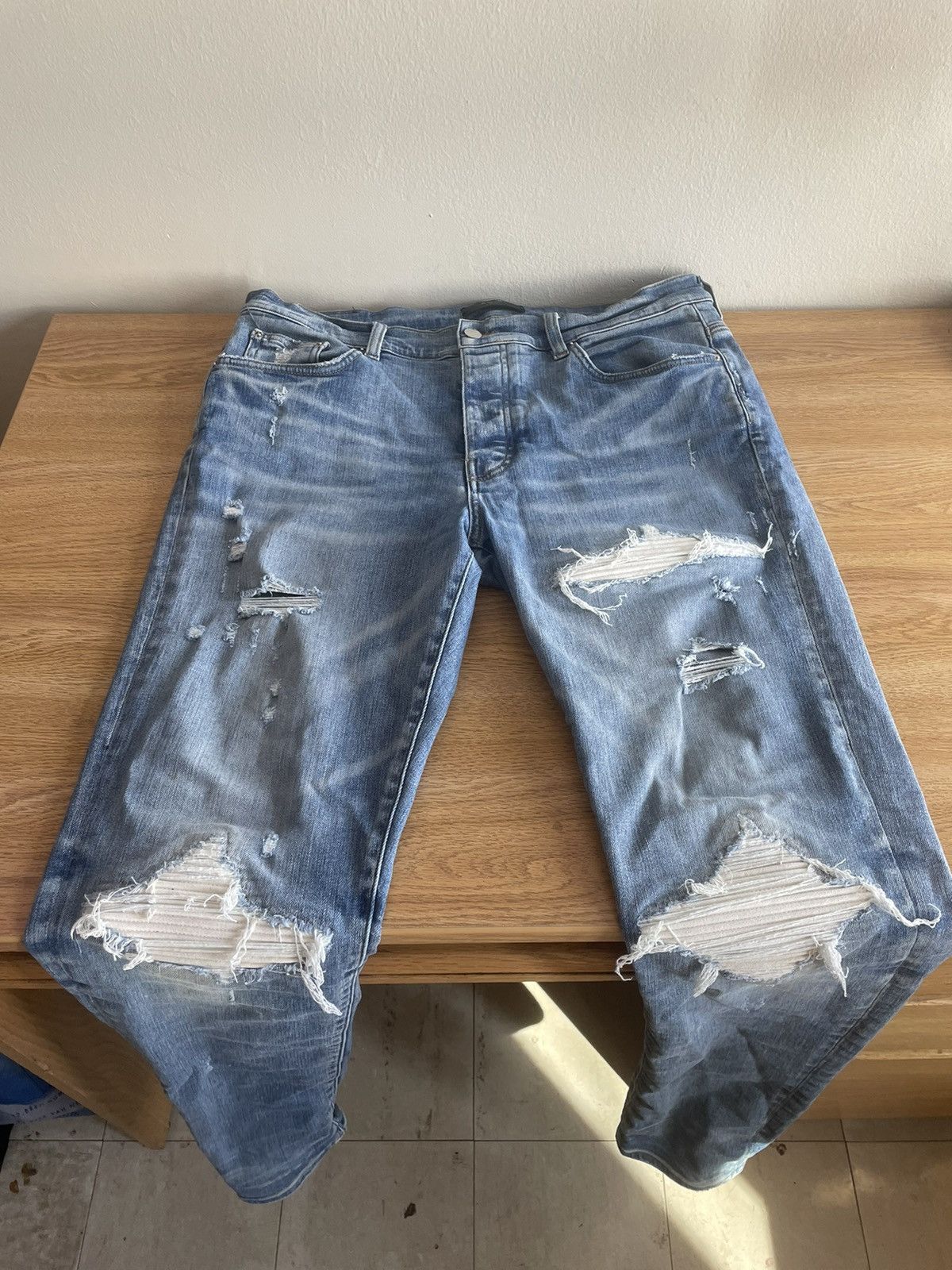 image of Amiri Mx1S Clay Indigo in Blue, Men's (Size 36)